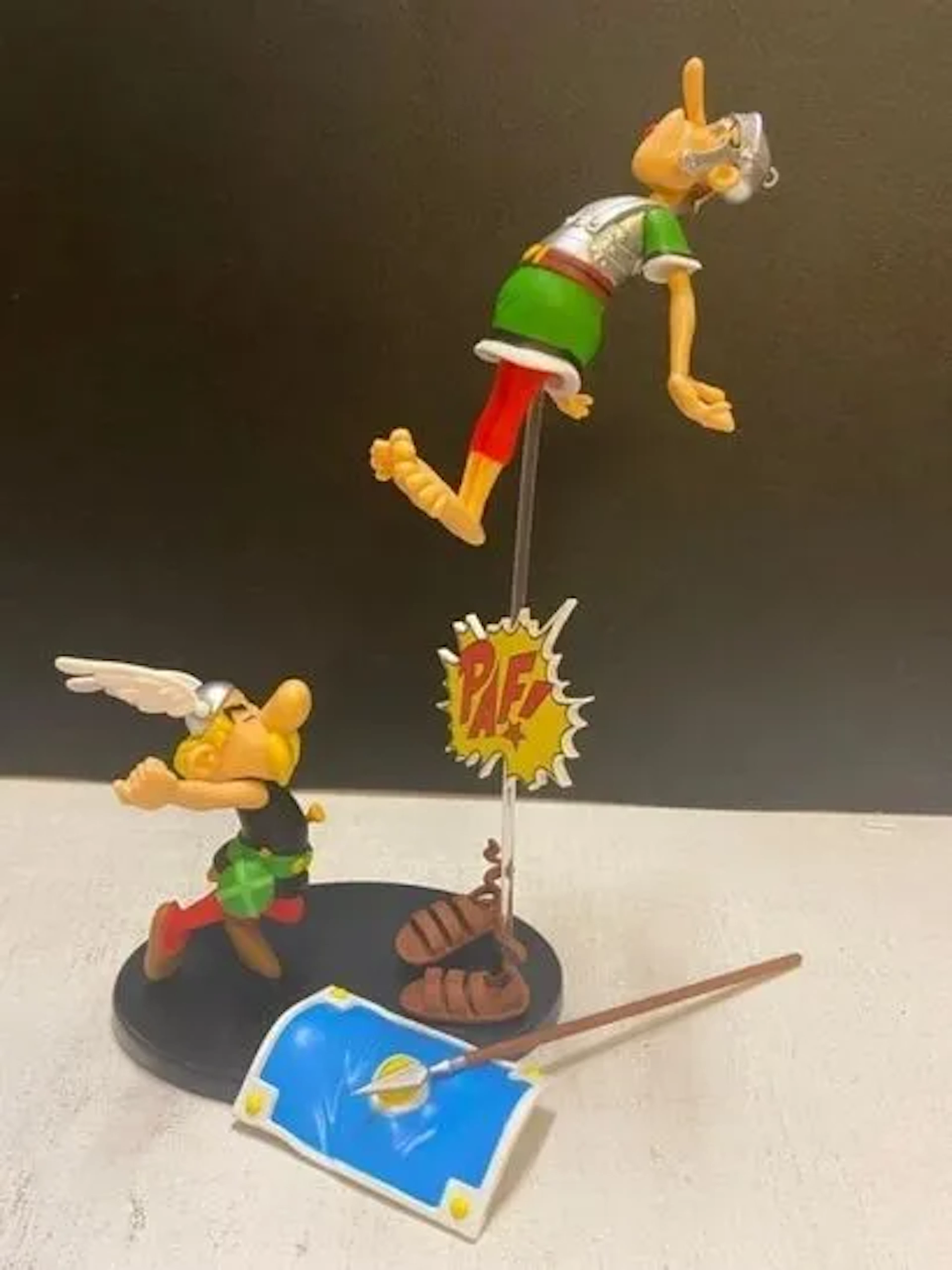 Figurine Asterix et le Romain PAF Plastoy - Lot 21