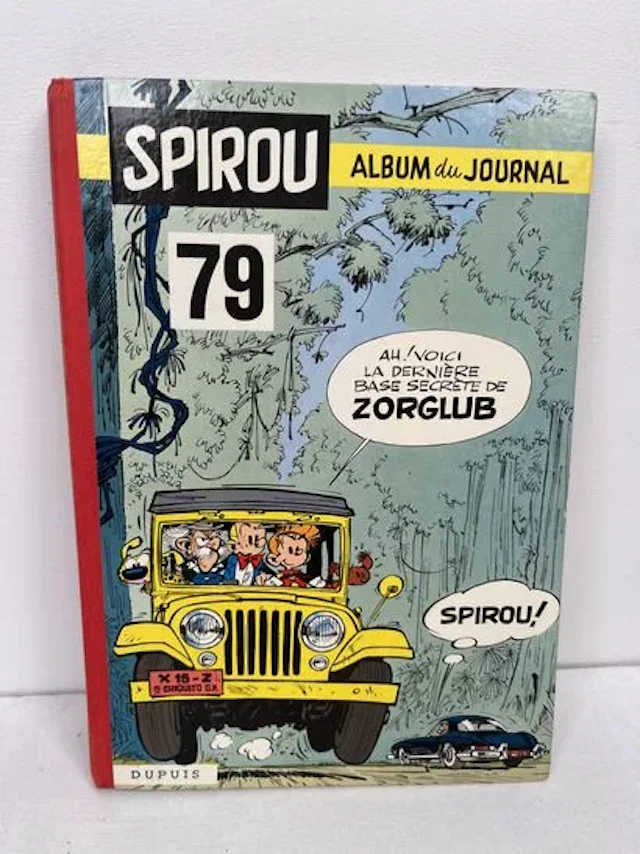 Spirou. Album du journal n° 79. - Lot 213