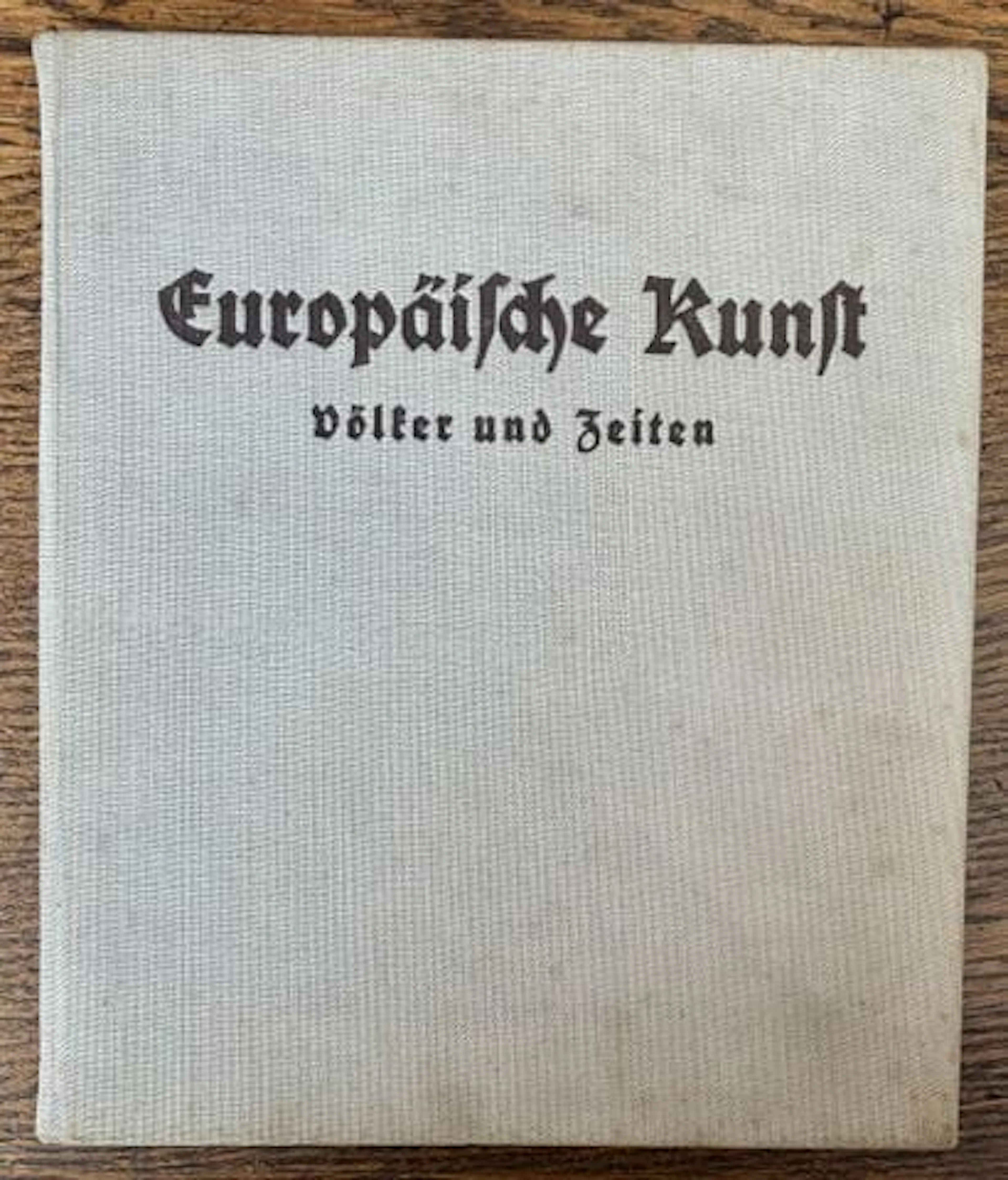 MÜSELER (Wilhelm). — Europäische Kunst. Völker und Zeiten. - Lot 187