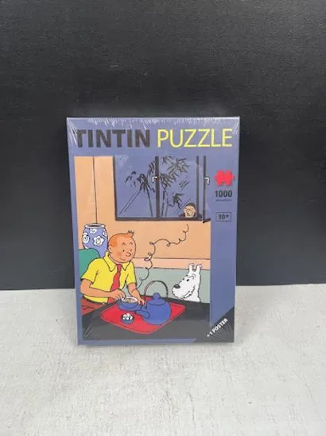 TINTIN (Hergé) - 1,000-piece puzzle: The Blue Lotus (Moulins - Lot 234