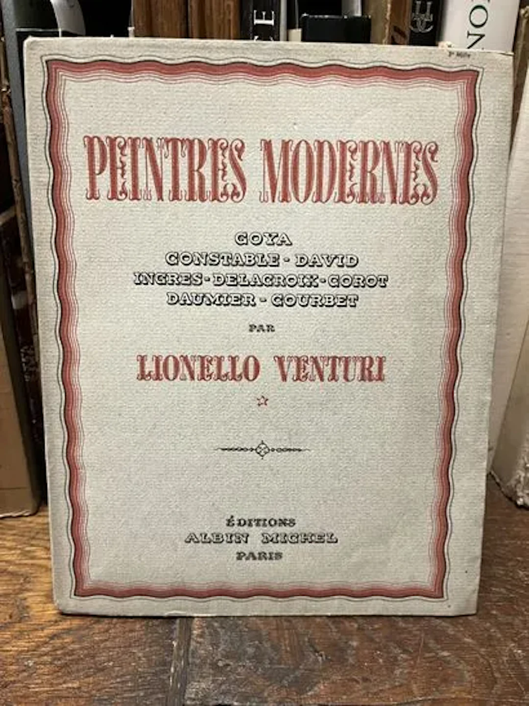 VENTURI (Lionello). Modern Painters. Goya, Constable, David, - Lot 309