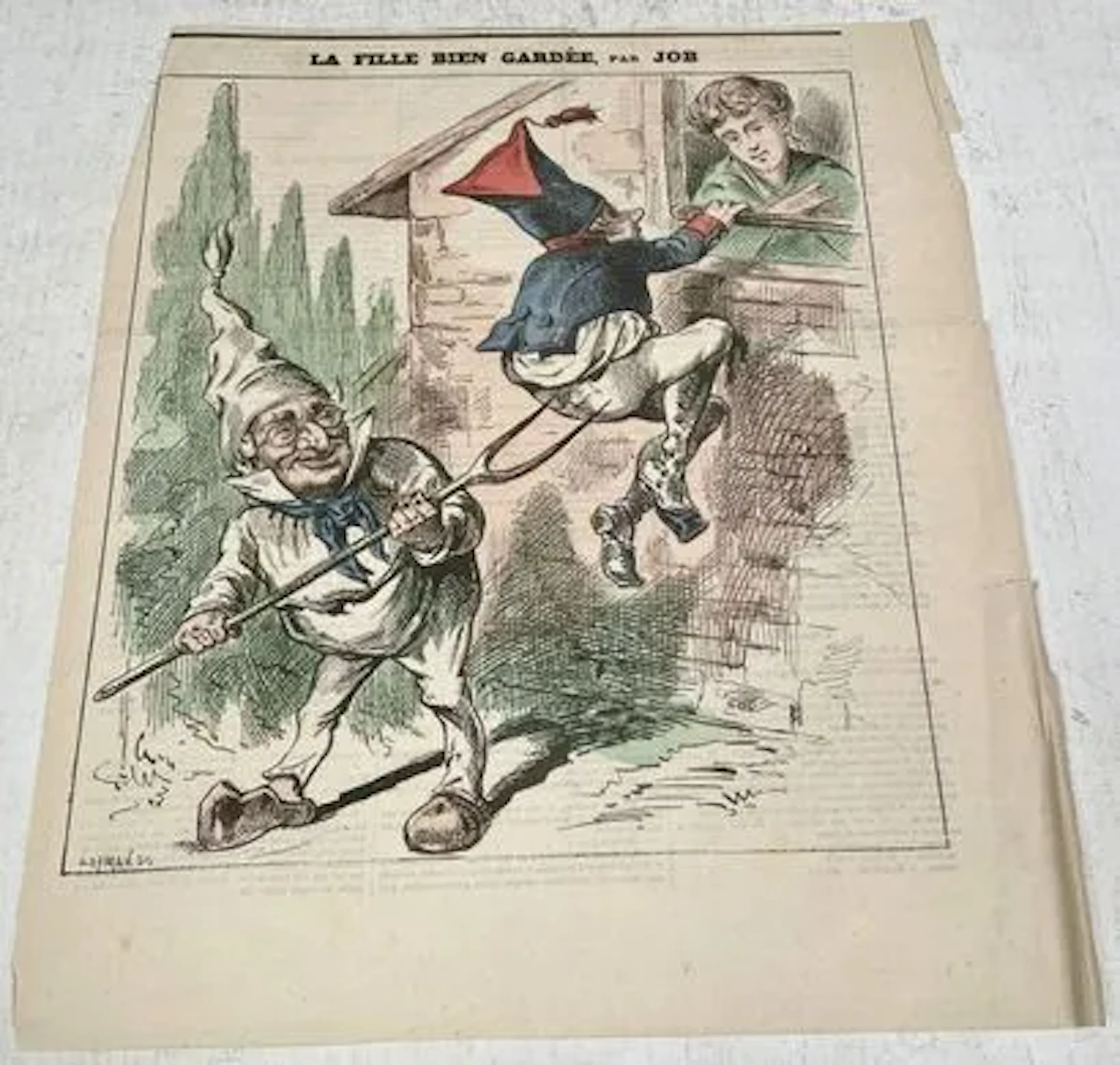 JOB — La Fille bien gardée - Lot 140