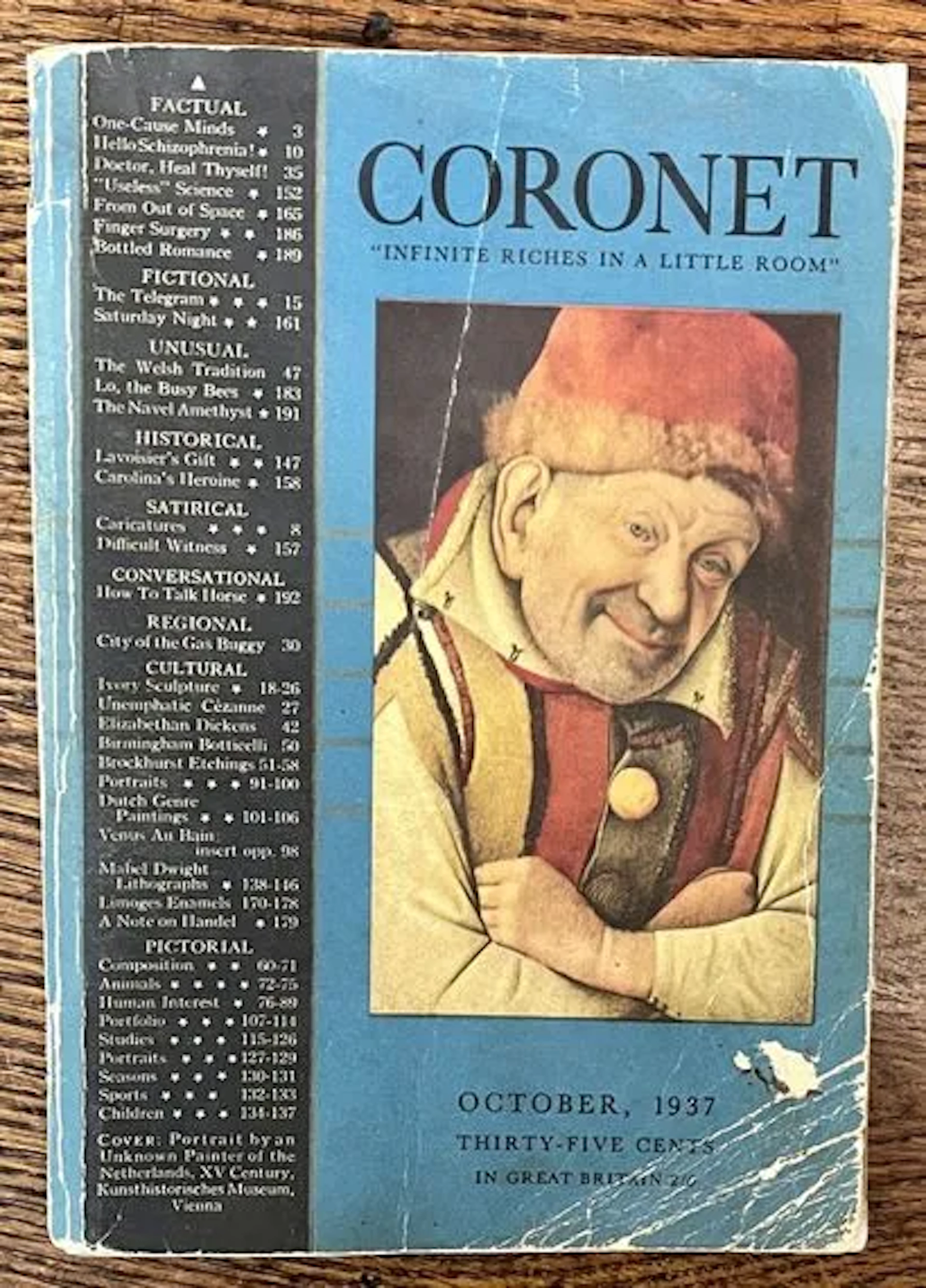 CORONET. — October 1937. Vol. 2, no 6, Whole no 12. - Lot 69