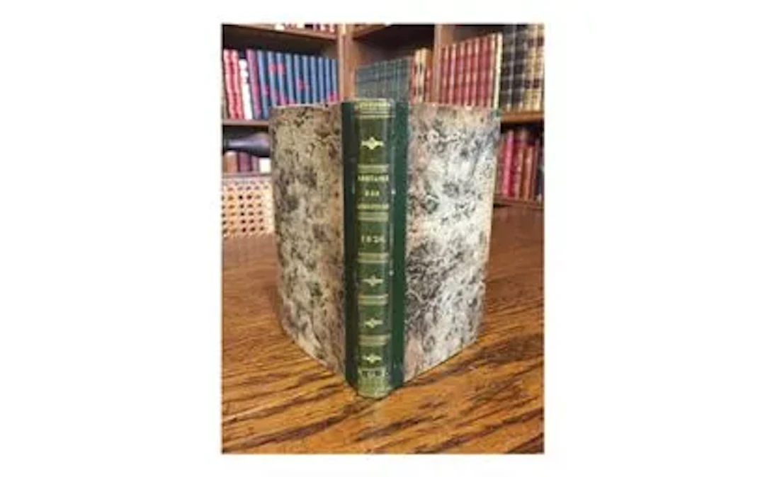 YEARBOOK FOR THE YEAR 1826, PRESENTED TO THE KING BY THE BUR - Lot 12