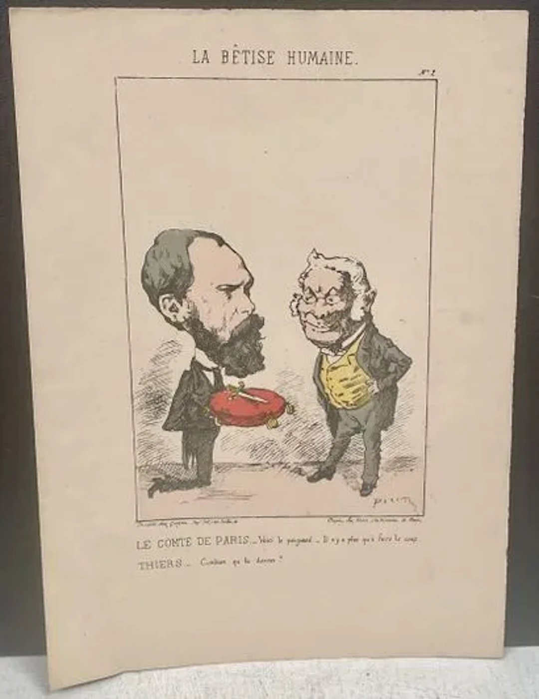 LA BÊTISE HUMAINE, N° 2 - Lot 174
