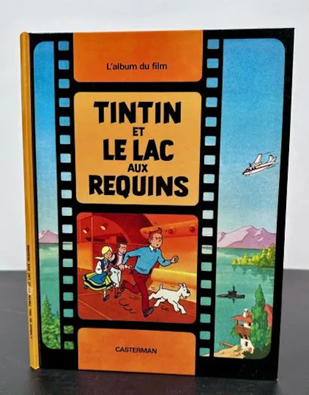 HERGÉ - GREG - STUDIOS HERGÉ. Tintin and the Lake of Sharks. - Lot 139