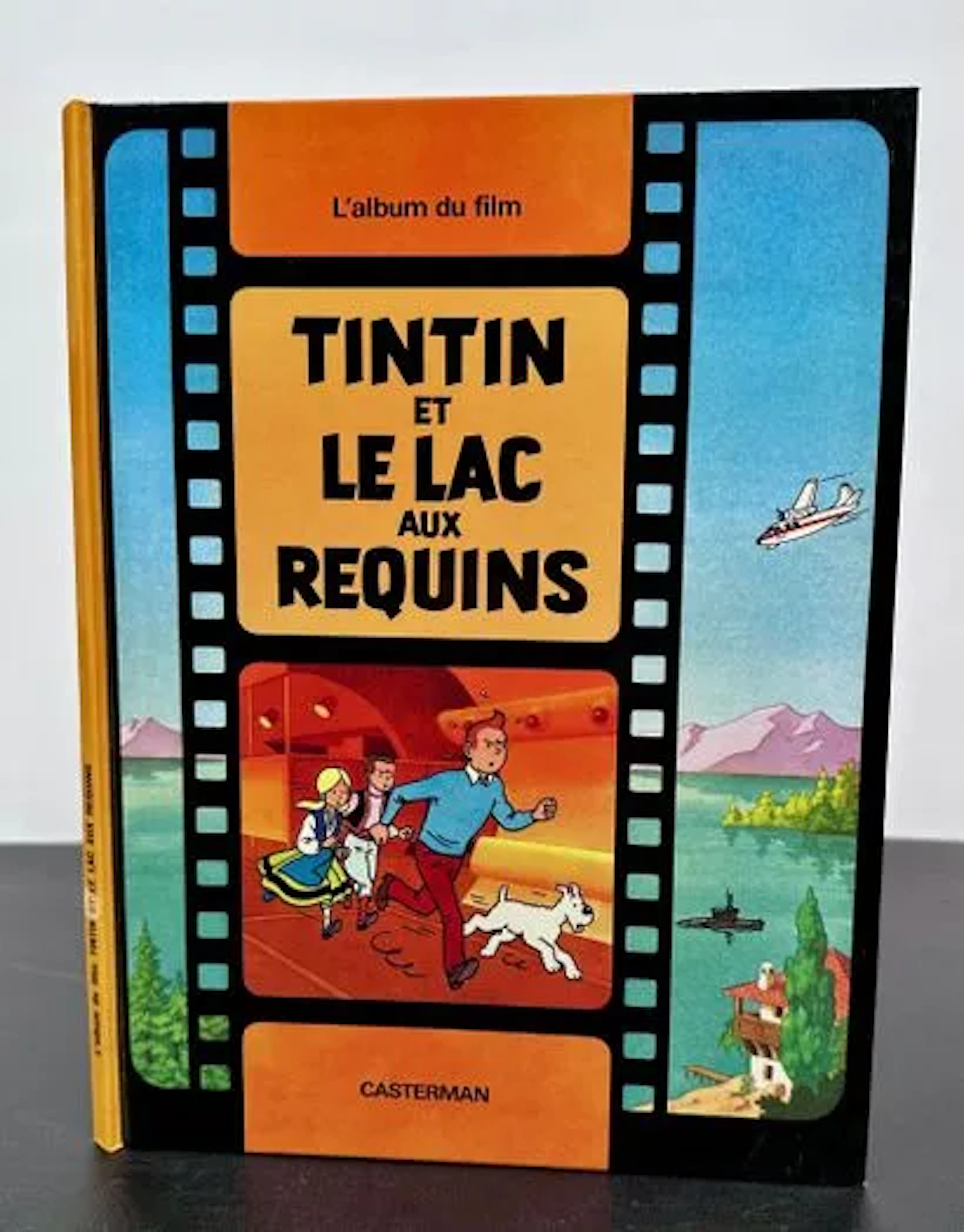 HERGÉ - GREG - STUDIOS HERGÉ. Tintin and the Lake of Sharks. - Lot 139