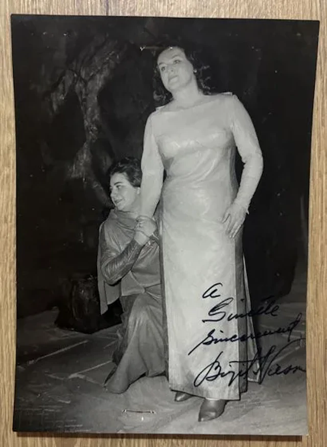 NILSSON (Birgit) (1918-2005). Célèbre cantatrice suédoise, s - Lot 270
