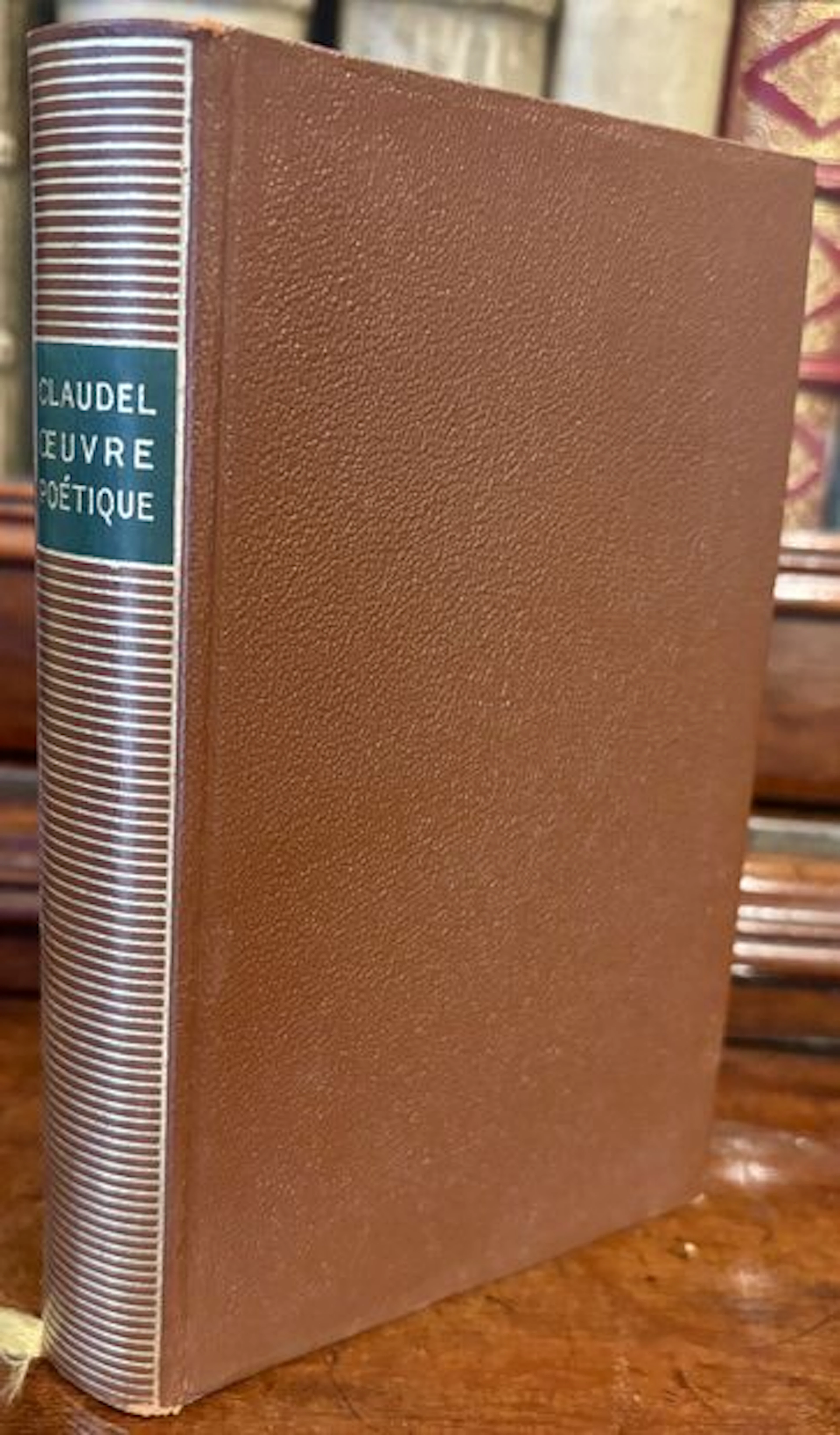 PAUL CLAUDEL — POETIC WORKS — PLÉIADE, 1962 - Lot 221