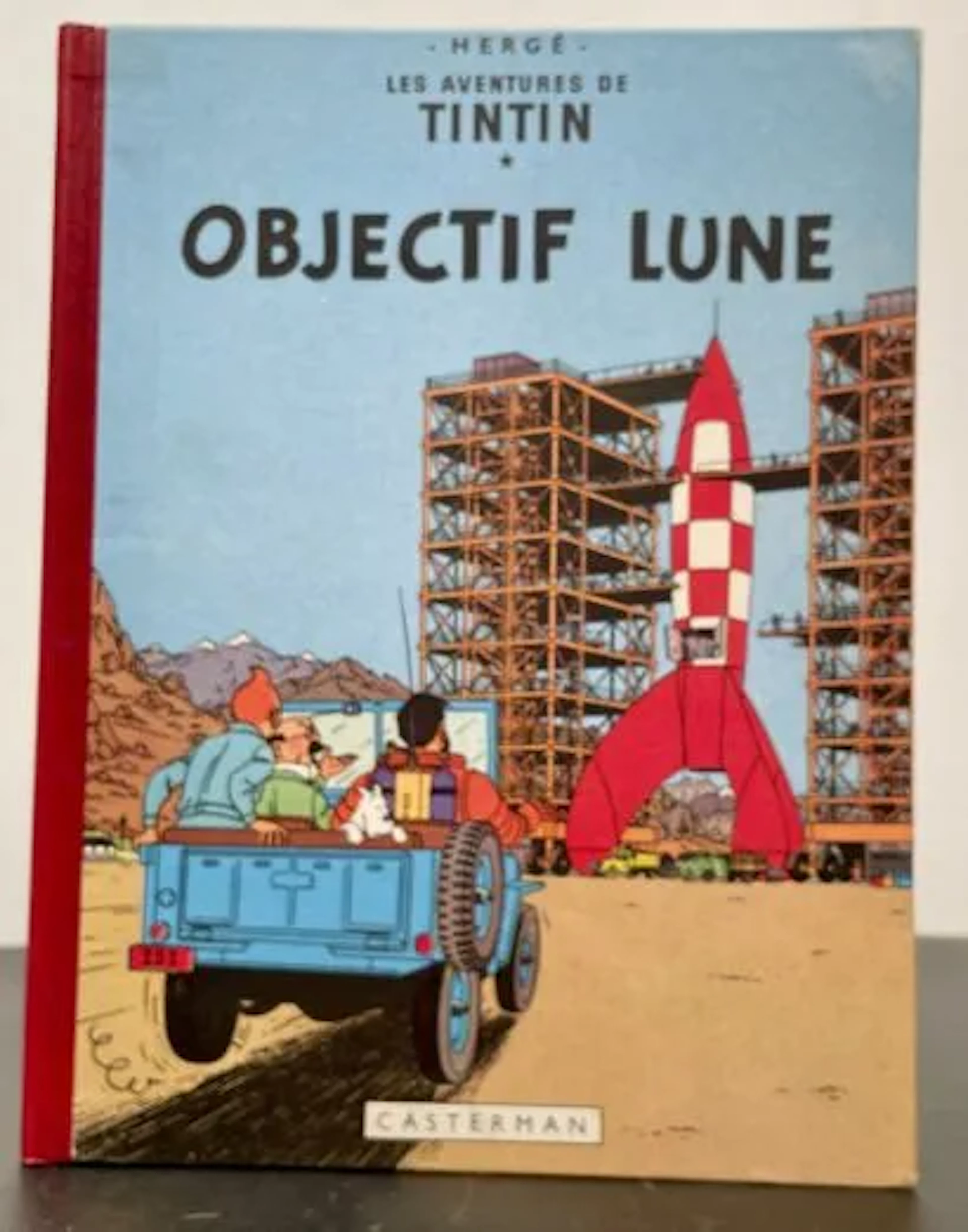 HERGÉ. Objectif Lune. - Lot 164