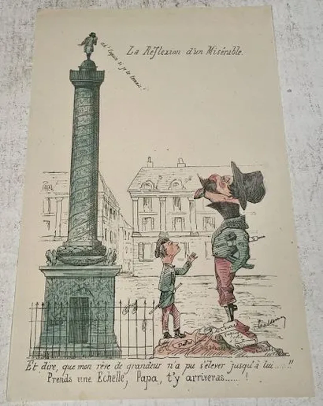 La Réflexion d'un Misérable - Lot 184
