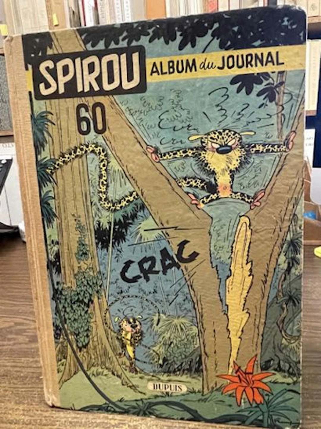 Spirou Album No. 60 - Dupuis Publisher's Binding - 1956 (Bei - Lot 292