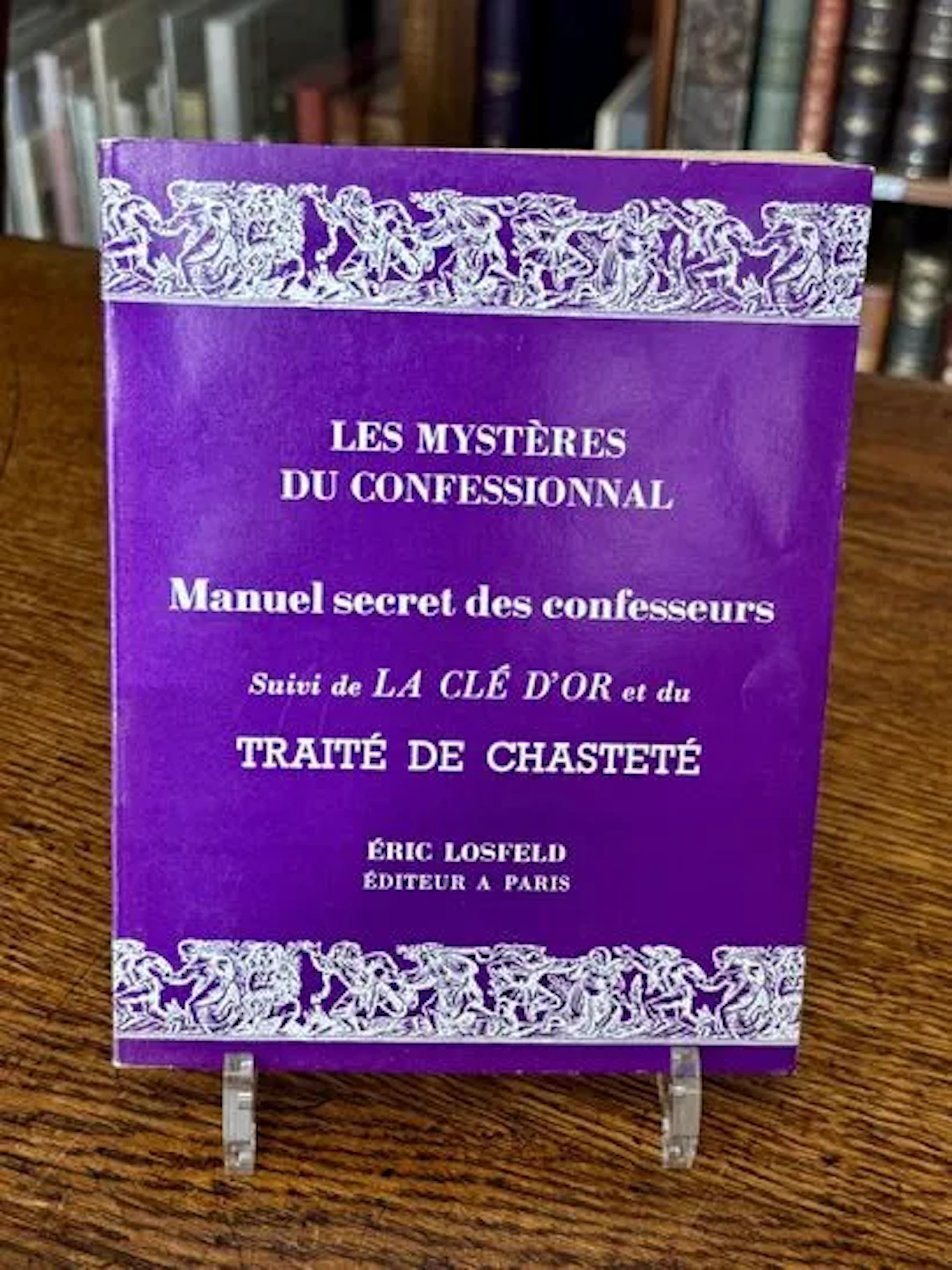 Les Mystères du confessionnal — Éric Losfeld, 1968 - Lot 165