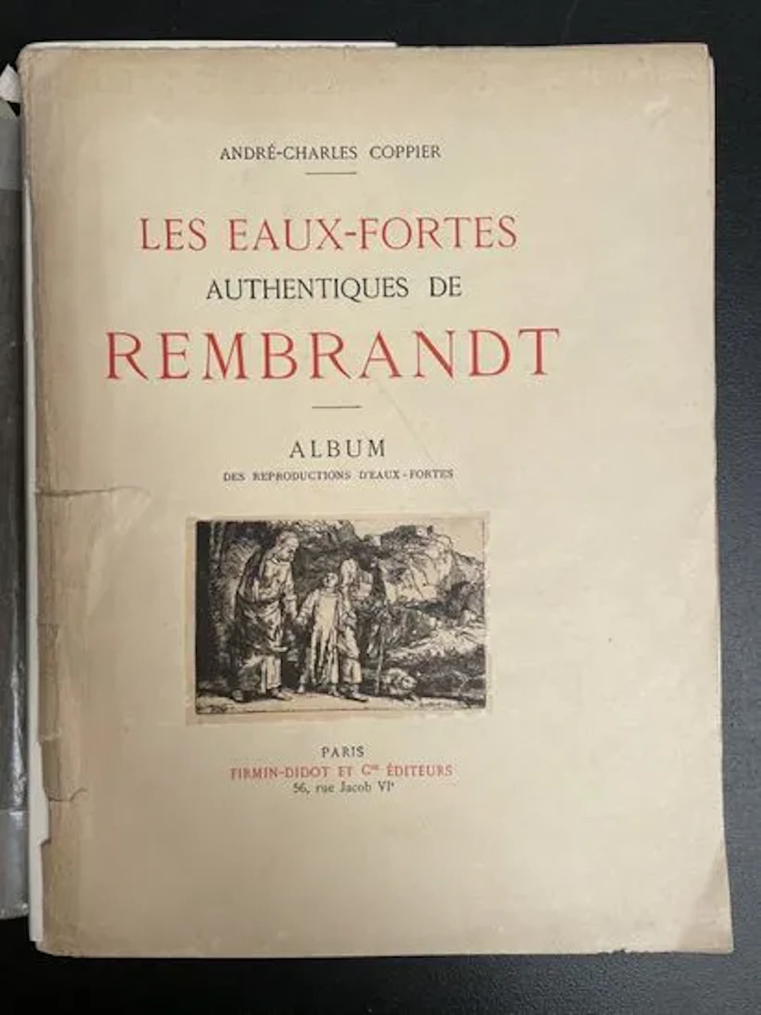 COPPIER (André-Charles). Les Eaux-fortes authentiques de Rem - Lot 70