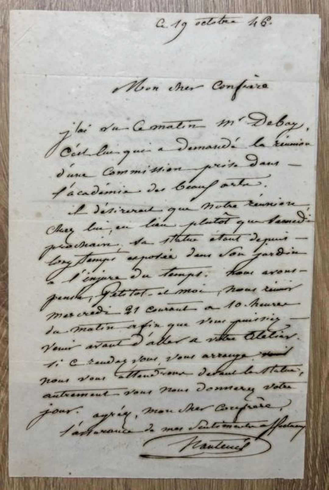 NANTEUIL (Charles François Nanteuil-Lebœuf, known as) (1792– - Lot 266