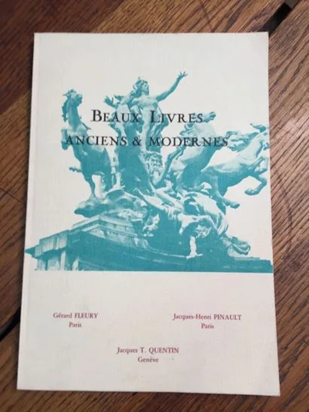 FLEURY - PINAULT - QUENTIN — BEAUX LIVRES ANCIENS & MODERNES - Lot 98