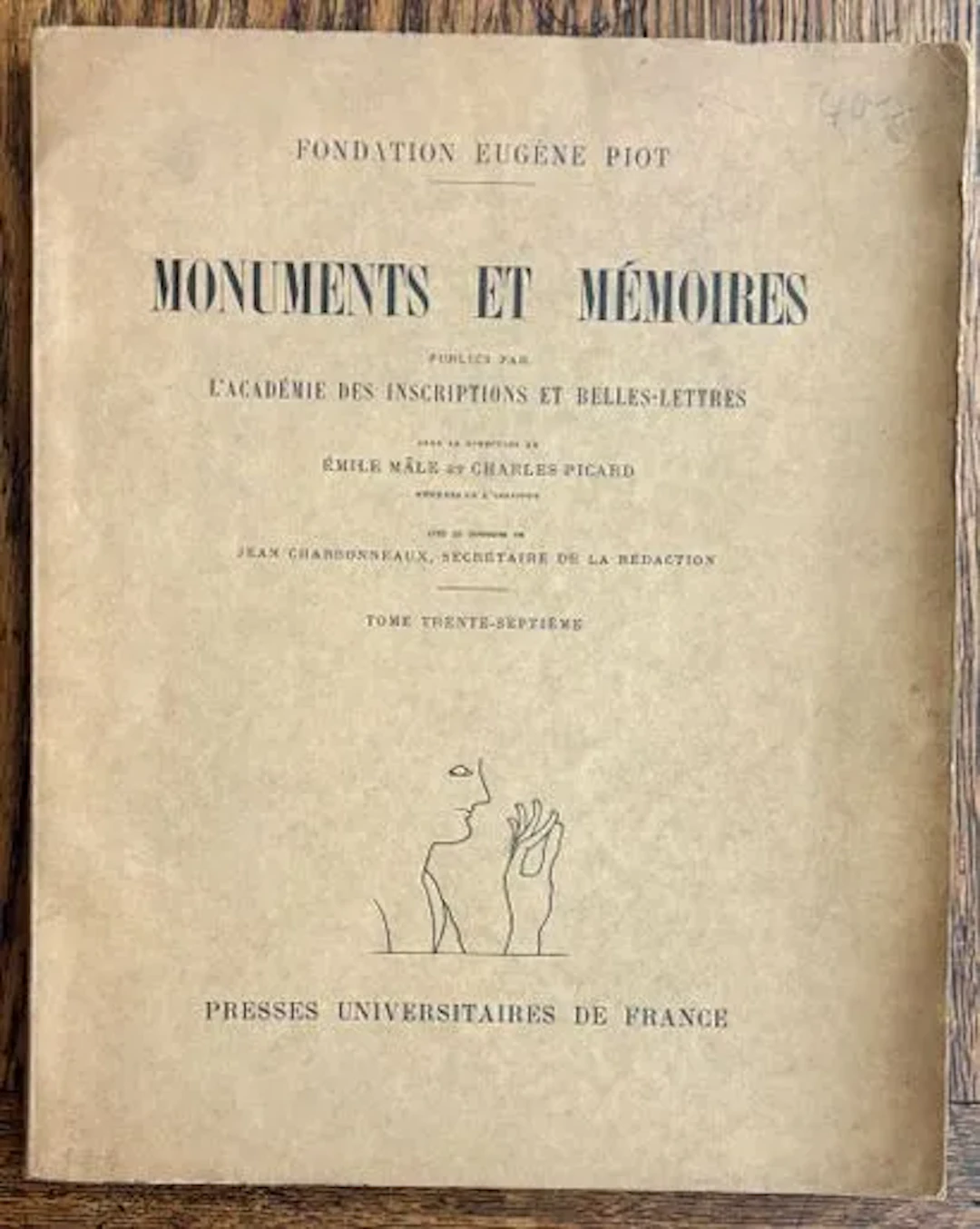 FONDATION EUGÈNE PIOT. — MONUMENTS ET MÉMOIRES publiés par l - Lot 104