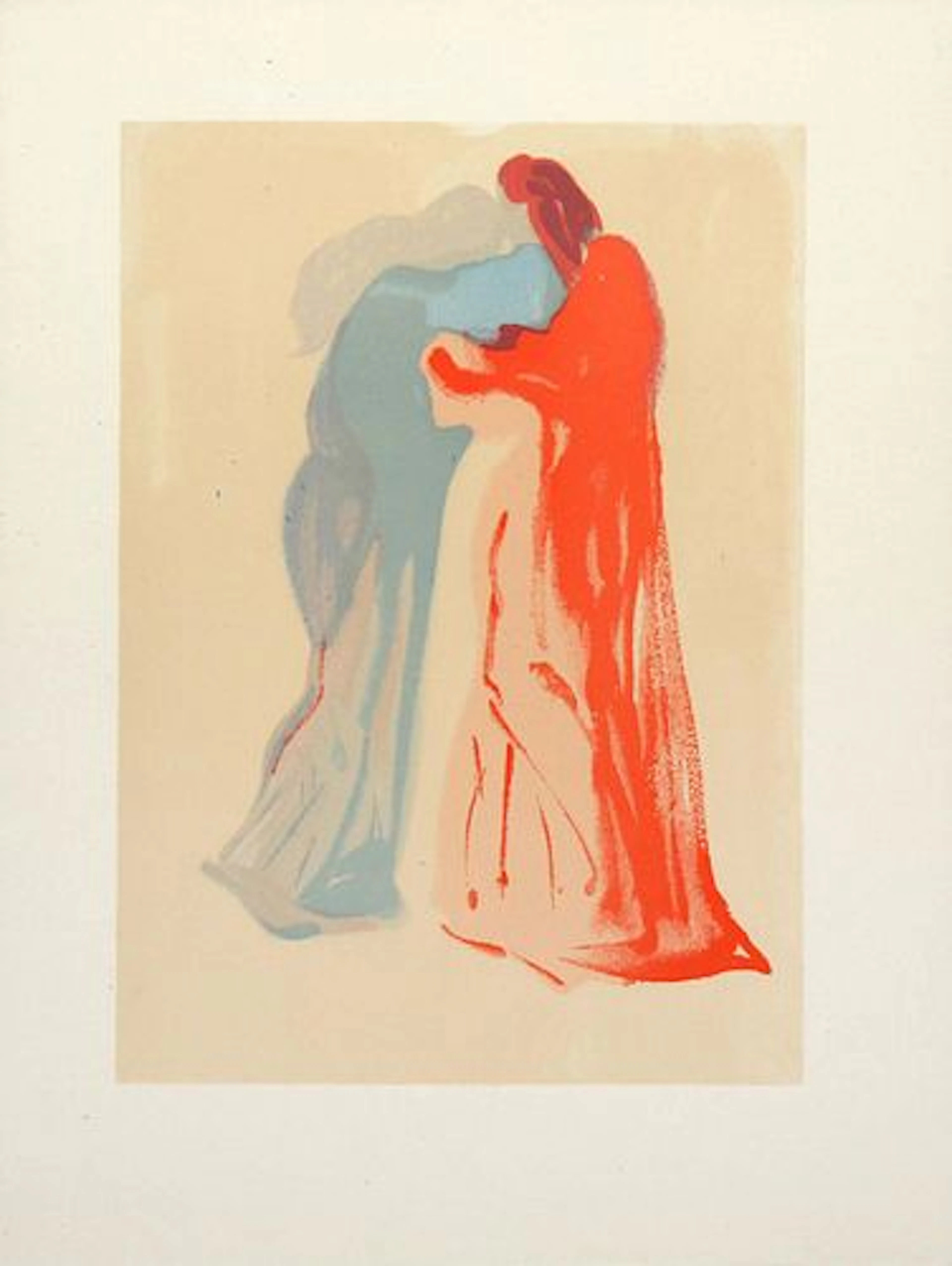 Salvador Dali - Dante and Beatrice