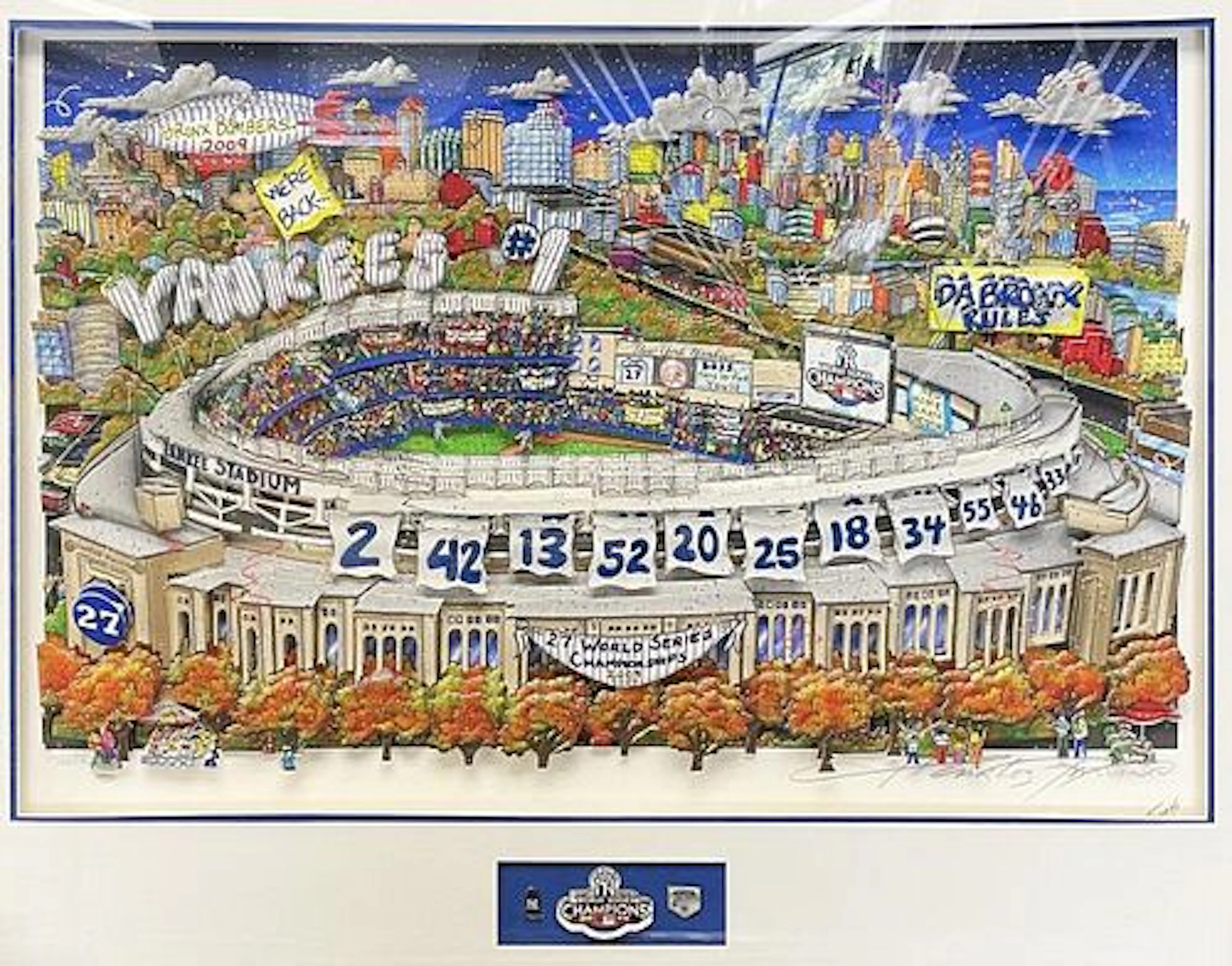 Charles Fazzino - Yankee Stadium