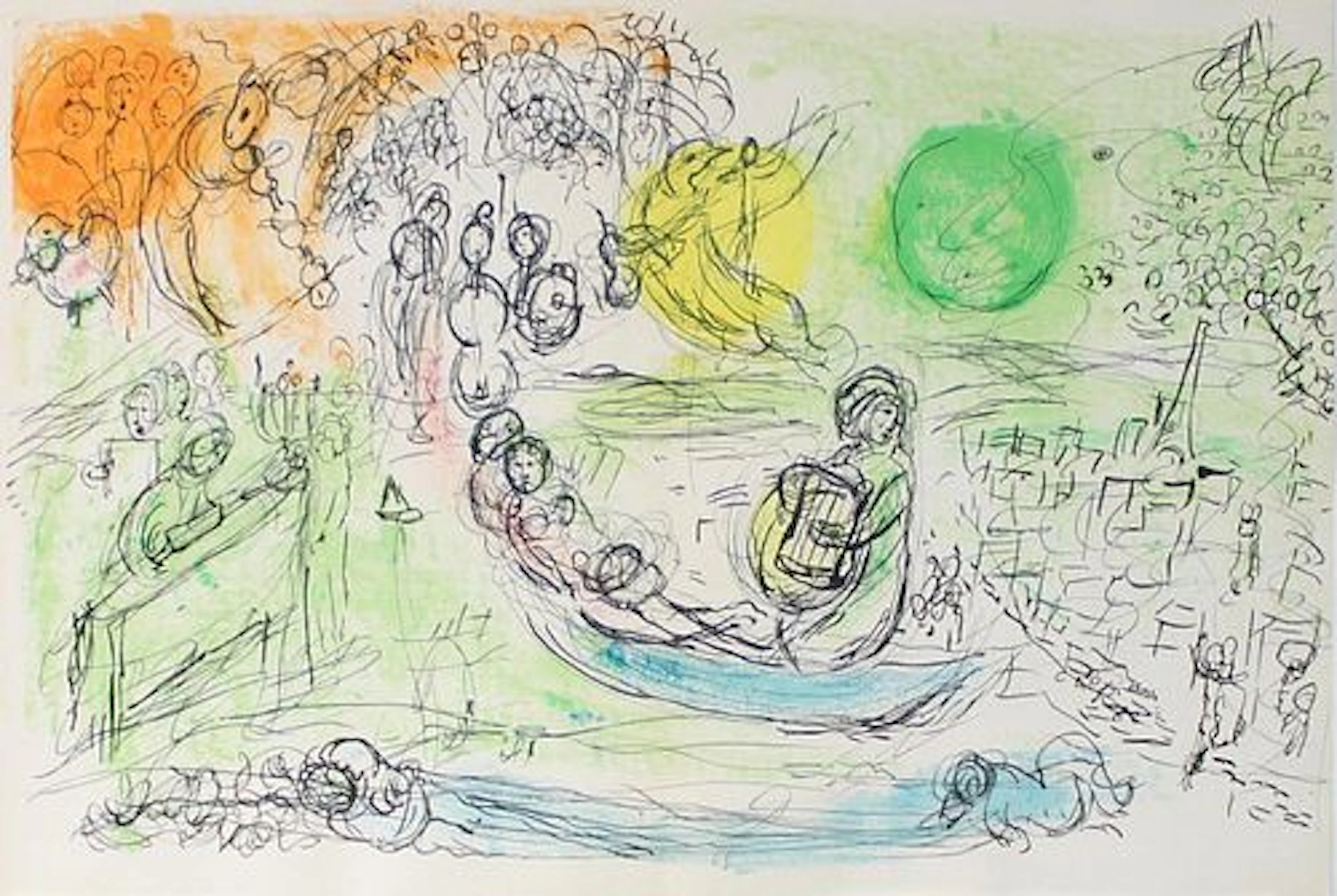 Marc Chagall - Le Concert
