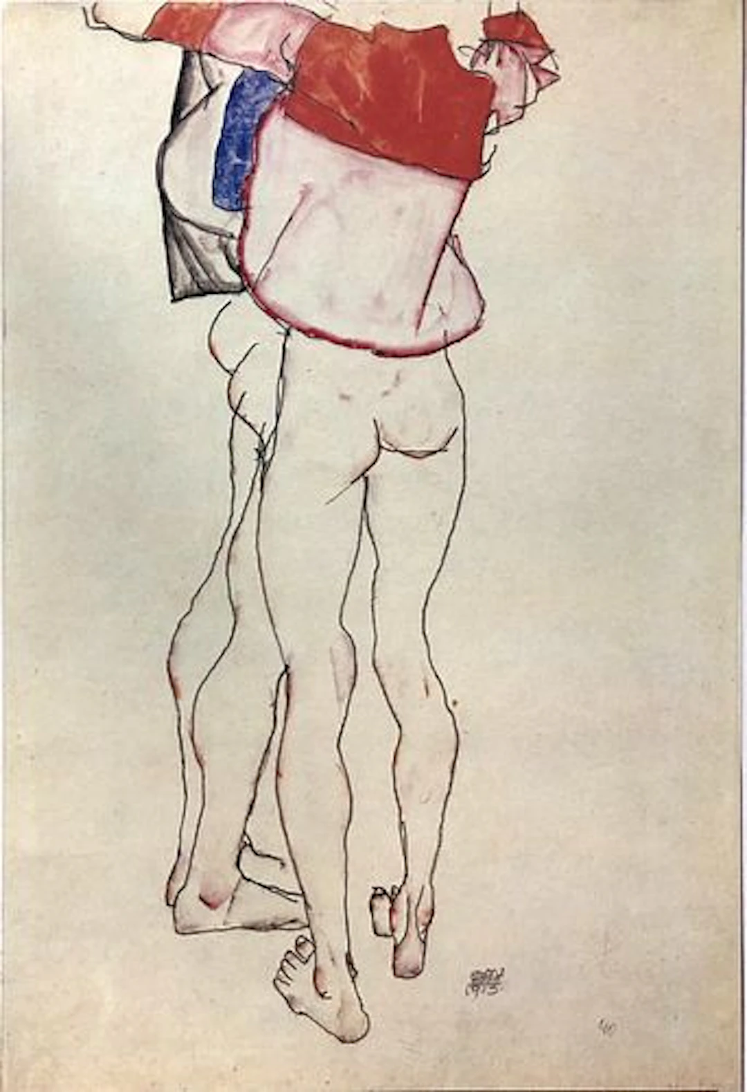 Egon Schiele (After) - The Sisters