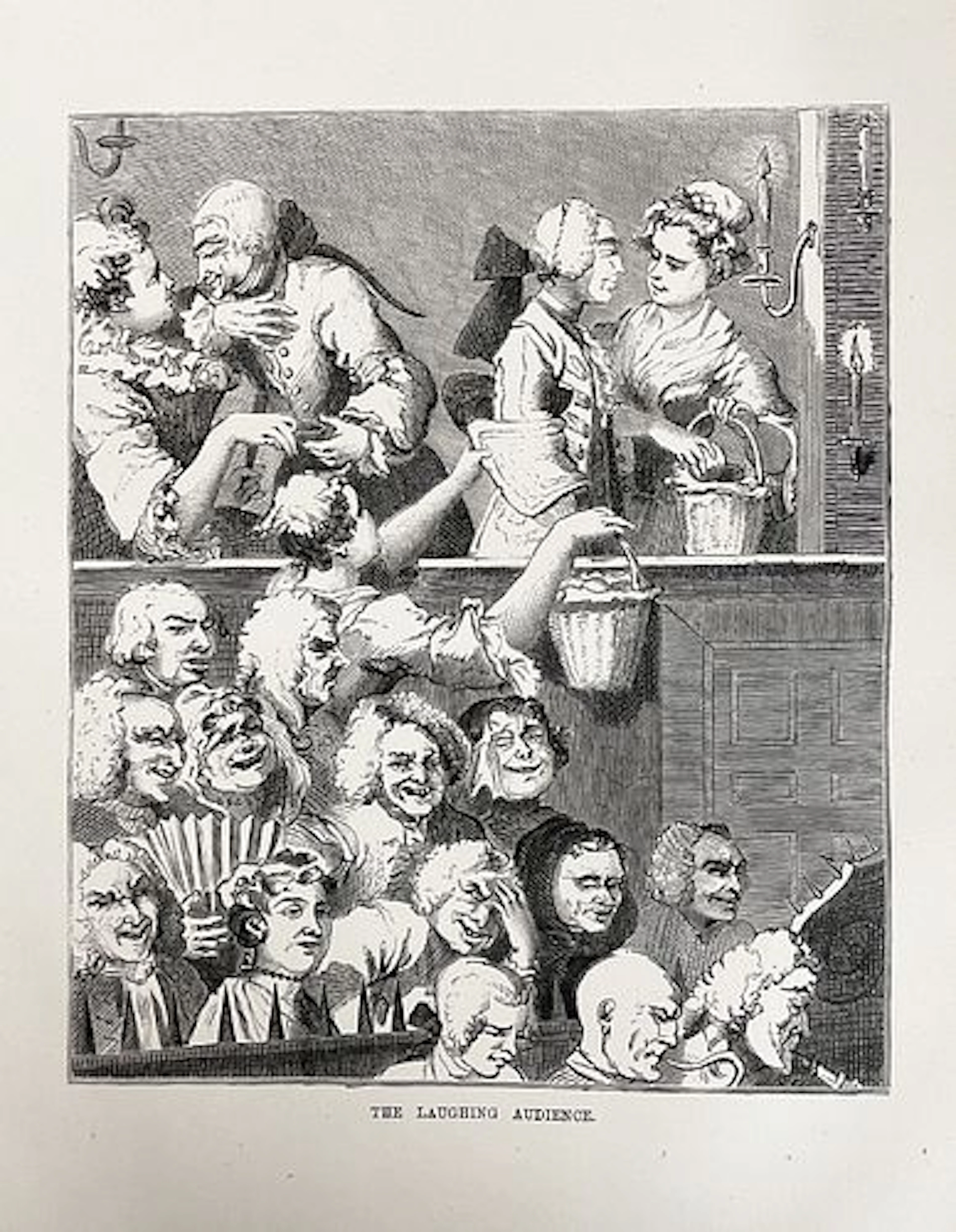 William Hogarth - The Laughing Audience
