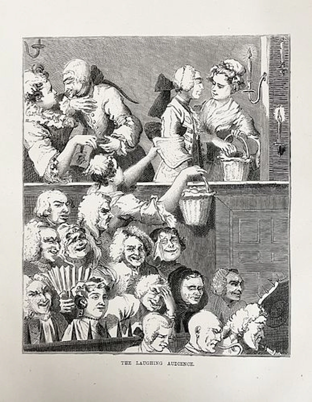 William Hogarth - The Laughing Audience