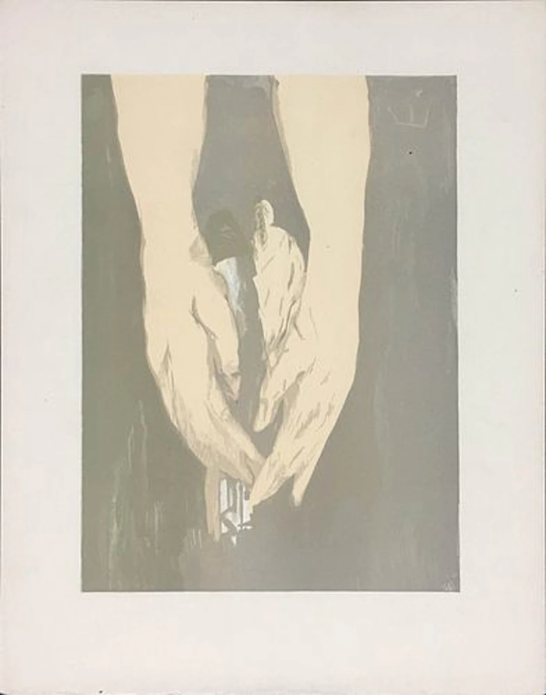 Salvador Dali - In the Hands of Anteus