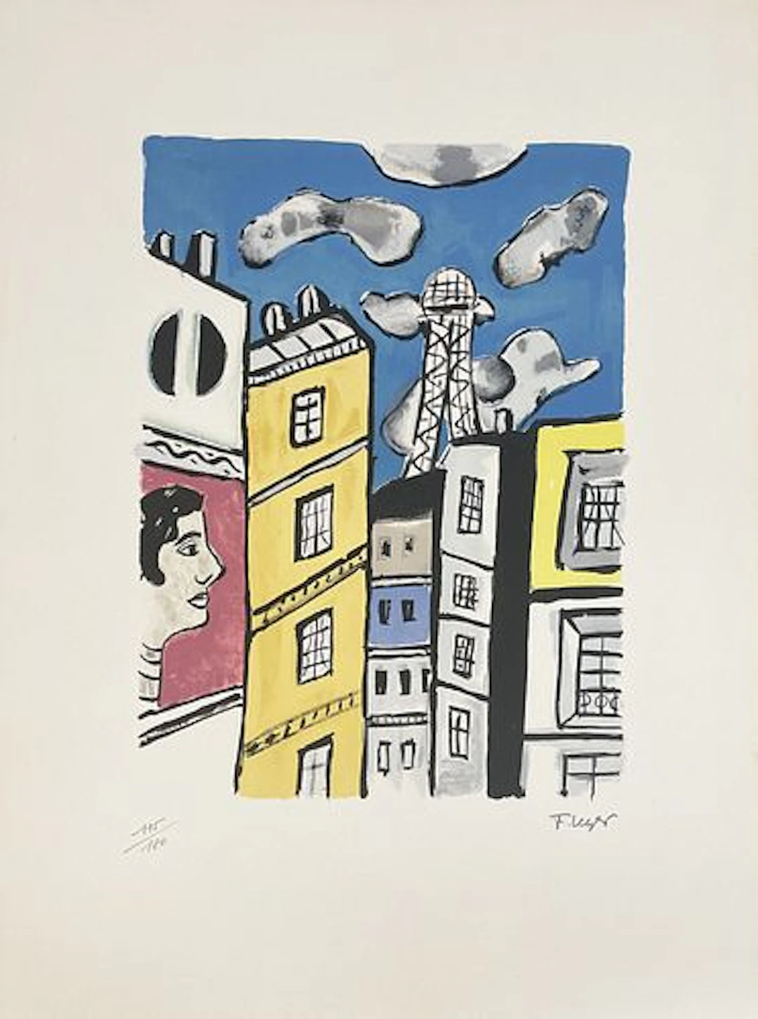 Fernand Leger - La Tour Eiffel