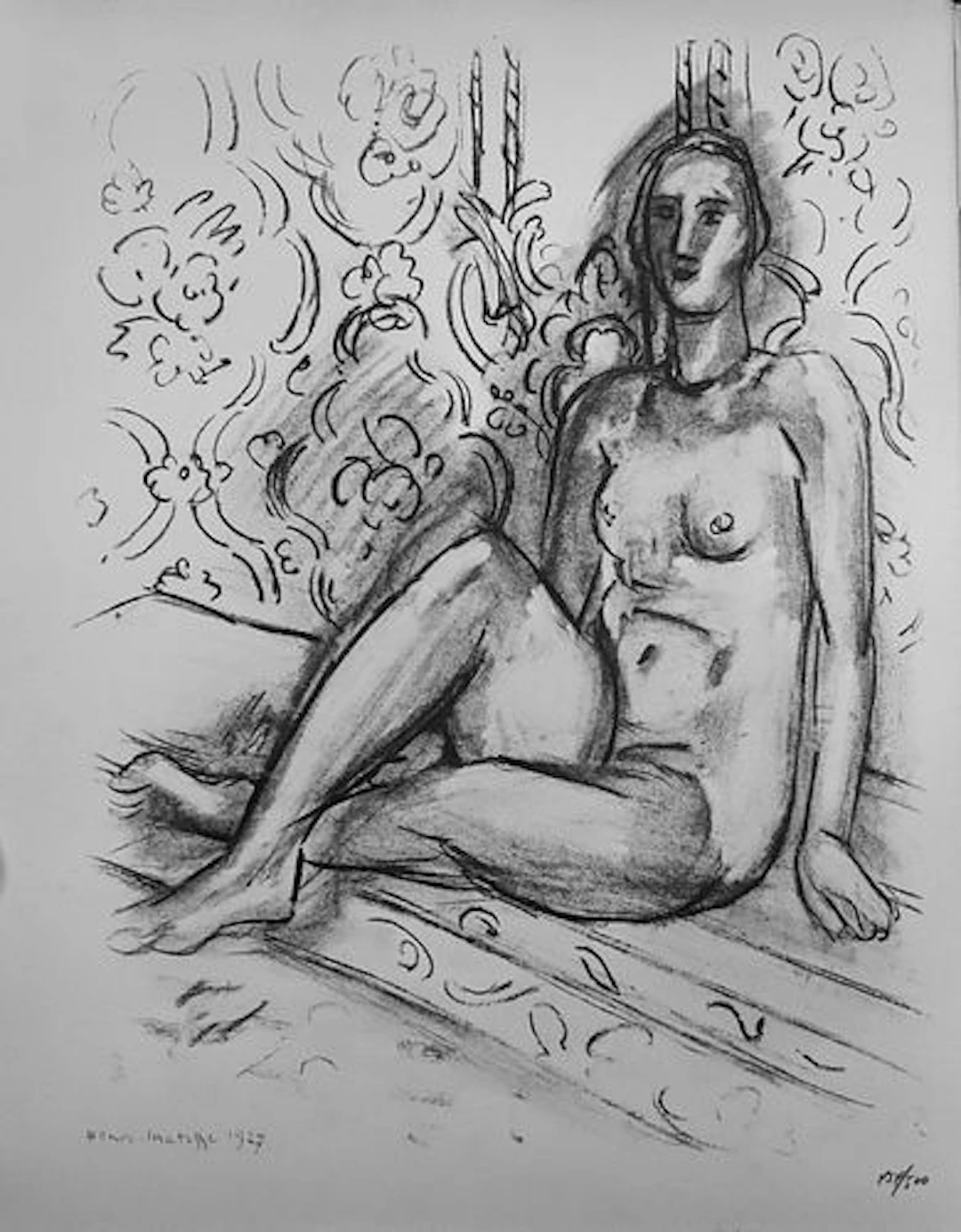 Henri Matisse - Les Bras from "XX Siecle No .4" (After)