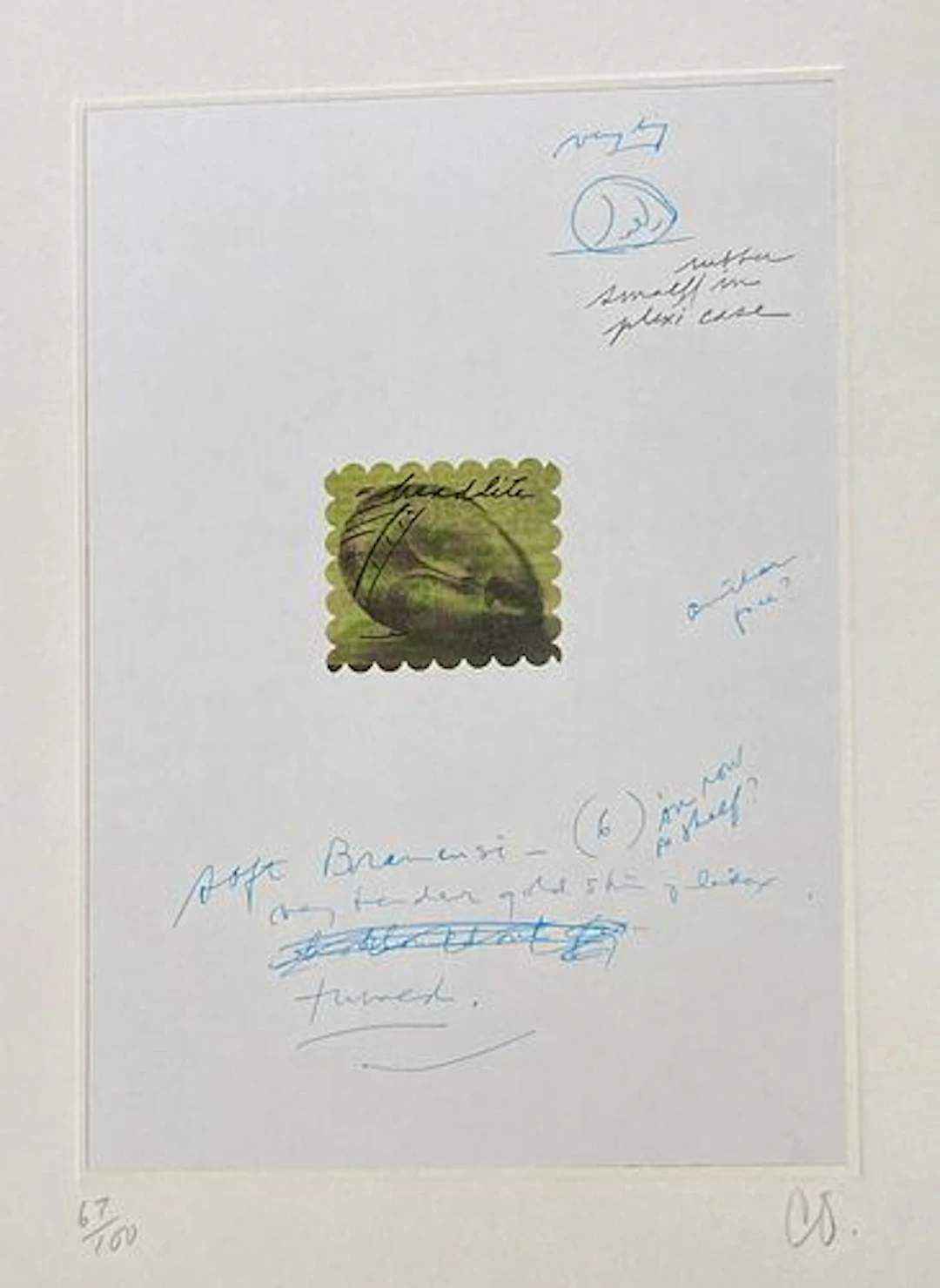 Claes Oldenburg - Notes in Hand 16