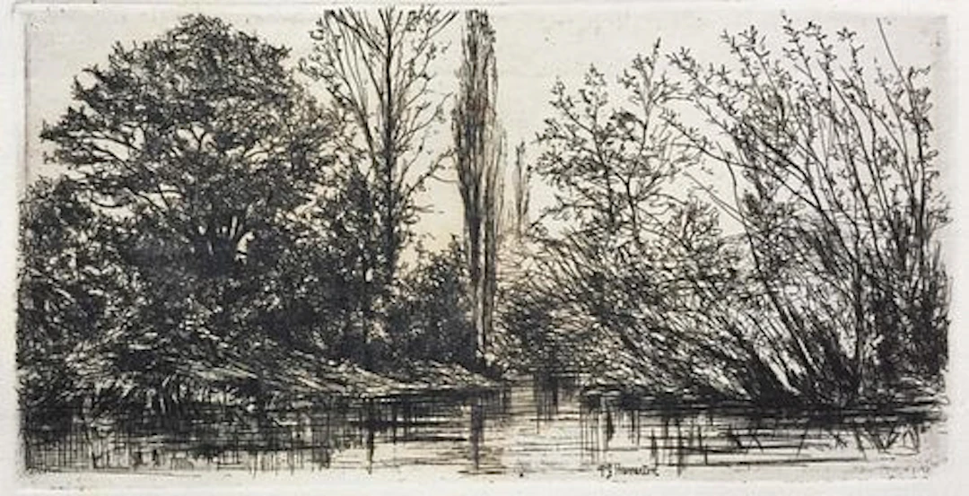 Philip Gilbert Hamerton - Near Voudenay