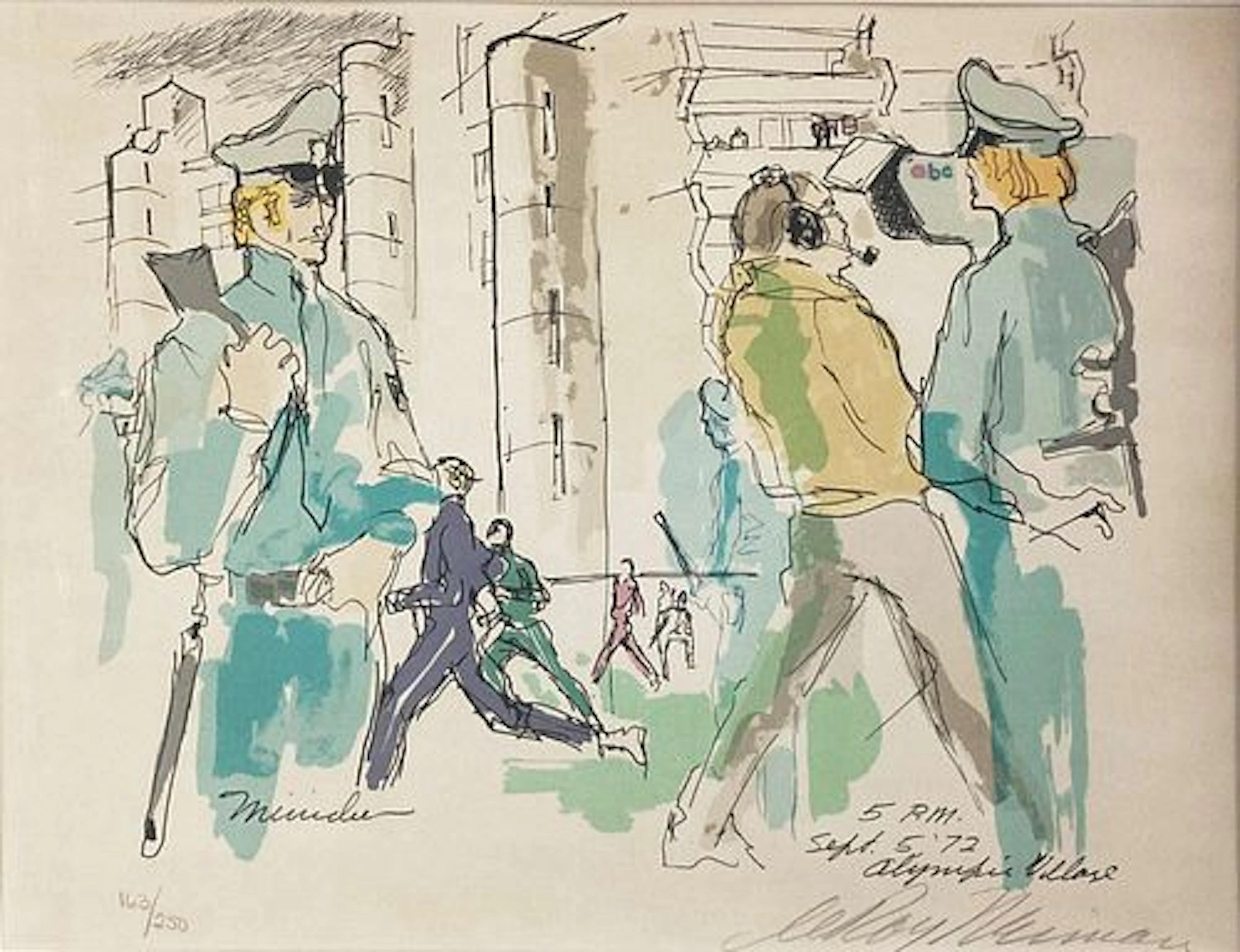 Leroy Neiman - September 5th 11 AM