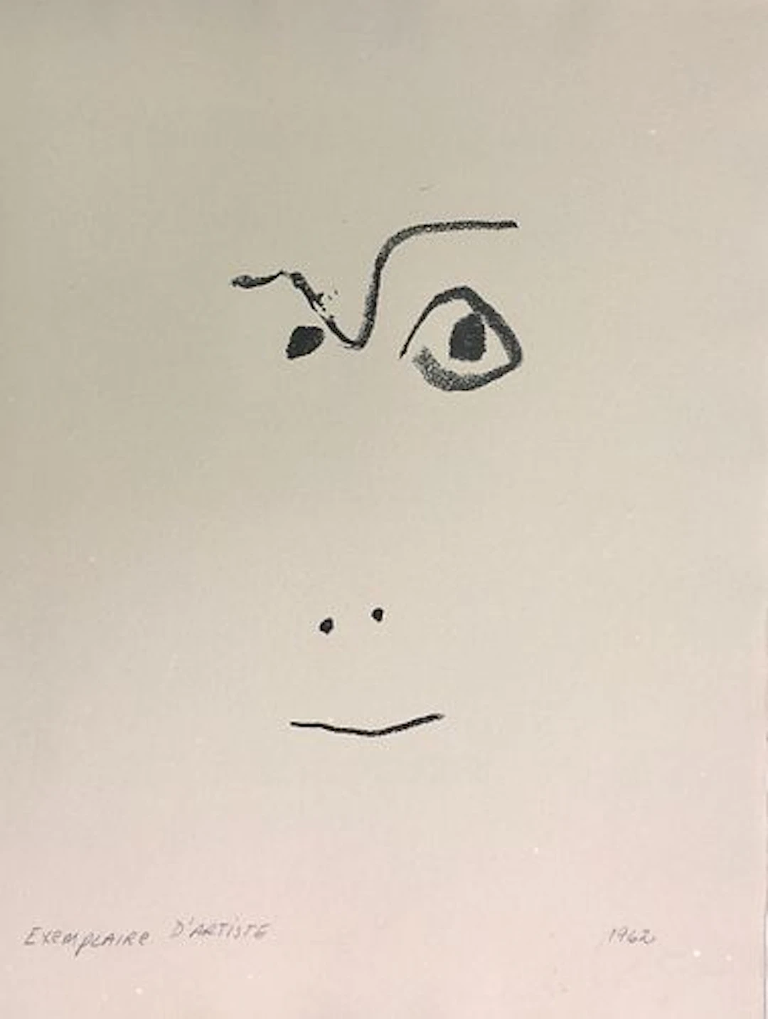 Pablo Picasso - Untitled I from "Cocteau, Jean; Picasso de 1916 a 1961"
