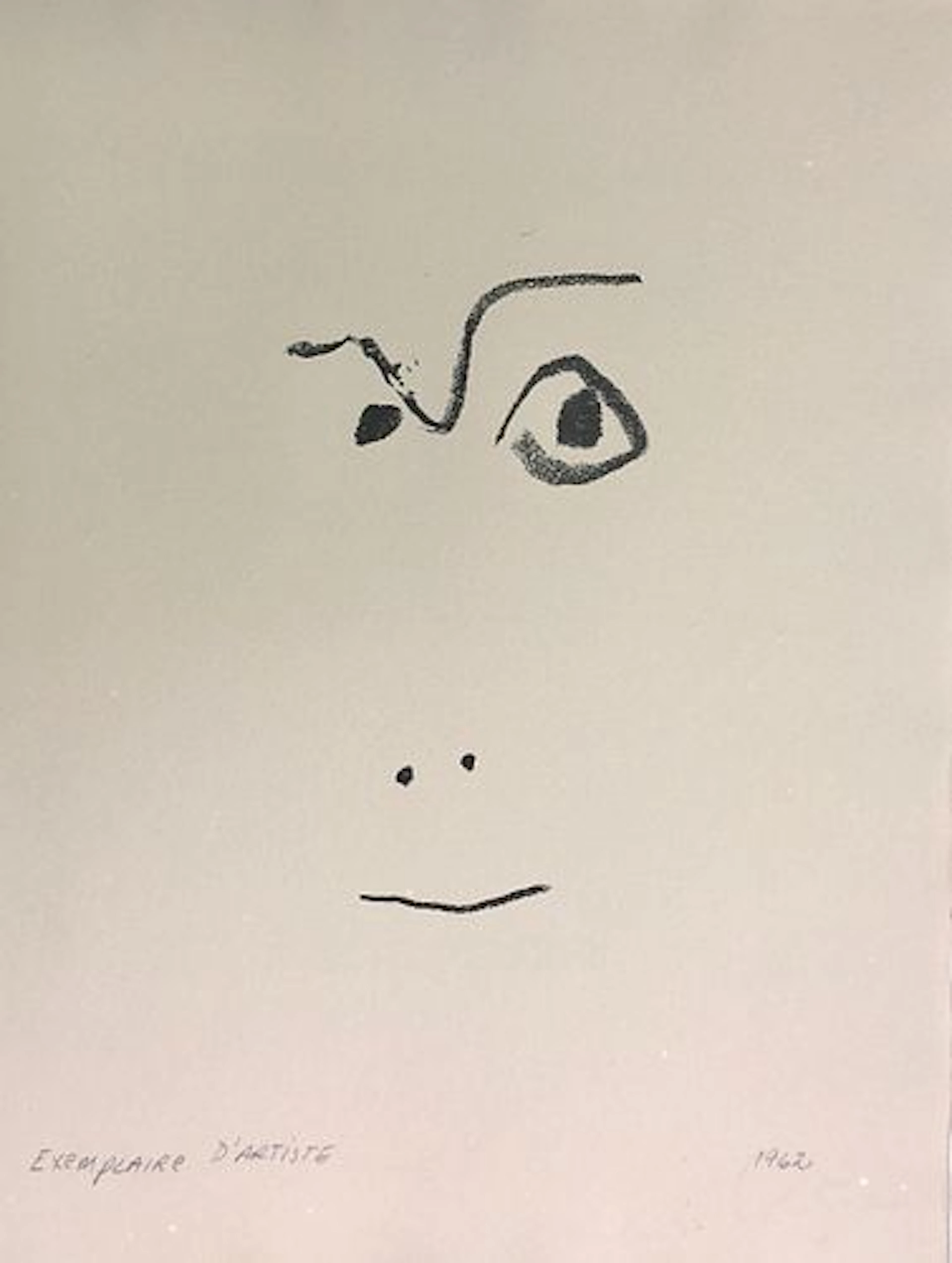 Pablo Picasso - Untitled I from "Cocteau, Jean; Picasso de 1916 a 1961"