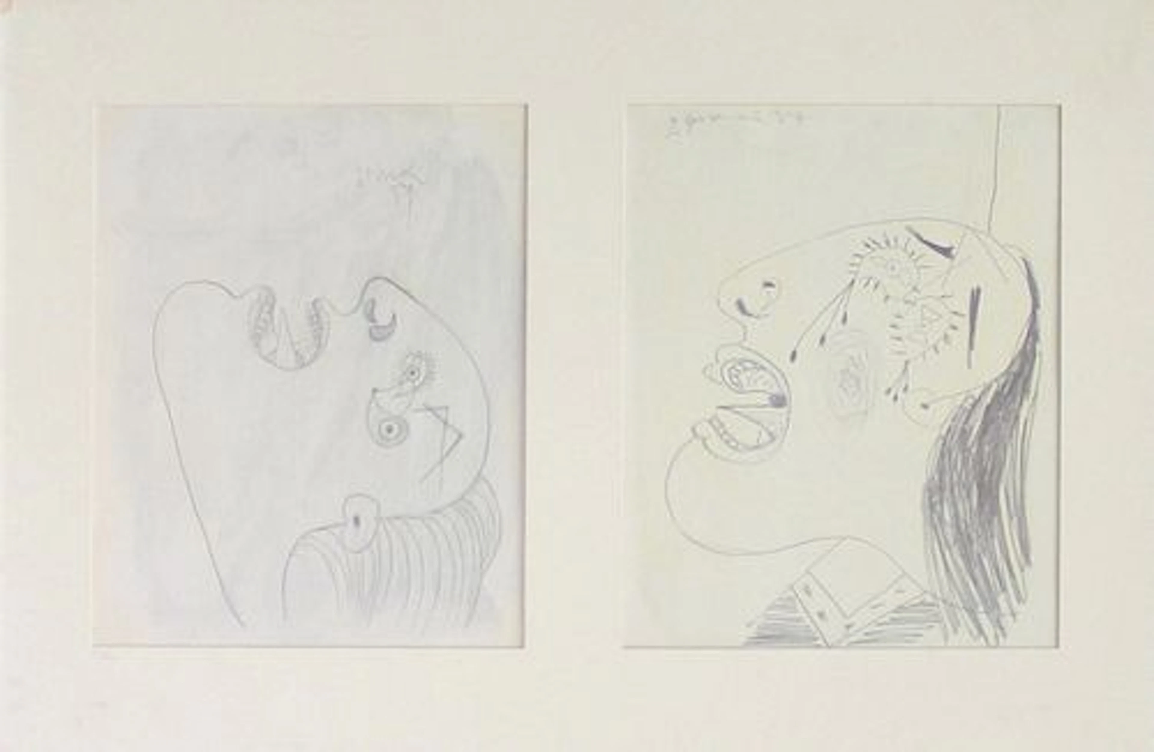 Pablo Picasso (After) - Study for Guernica 1