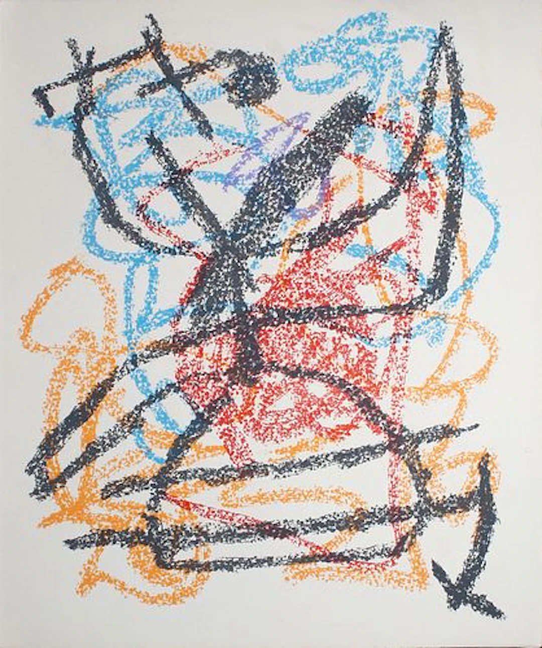 Joan Miro - Untitled from "Je travaille comme un jardinier"
