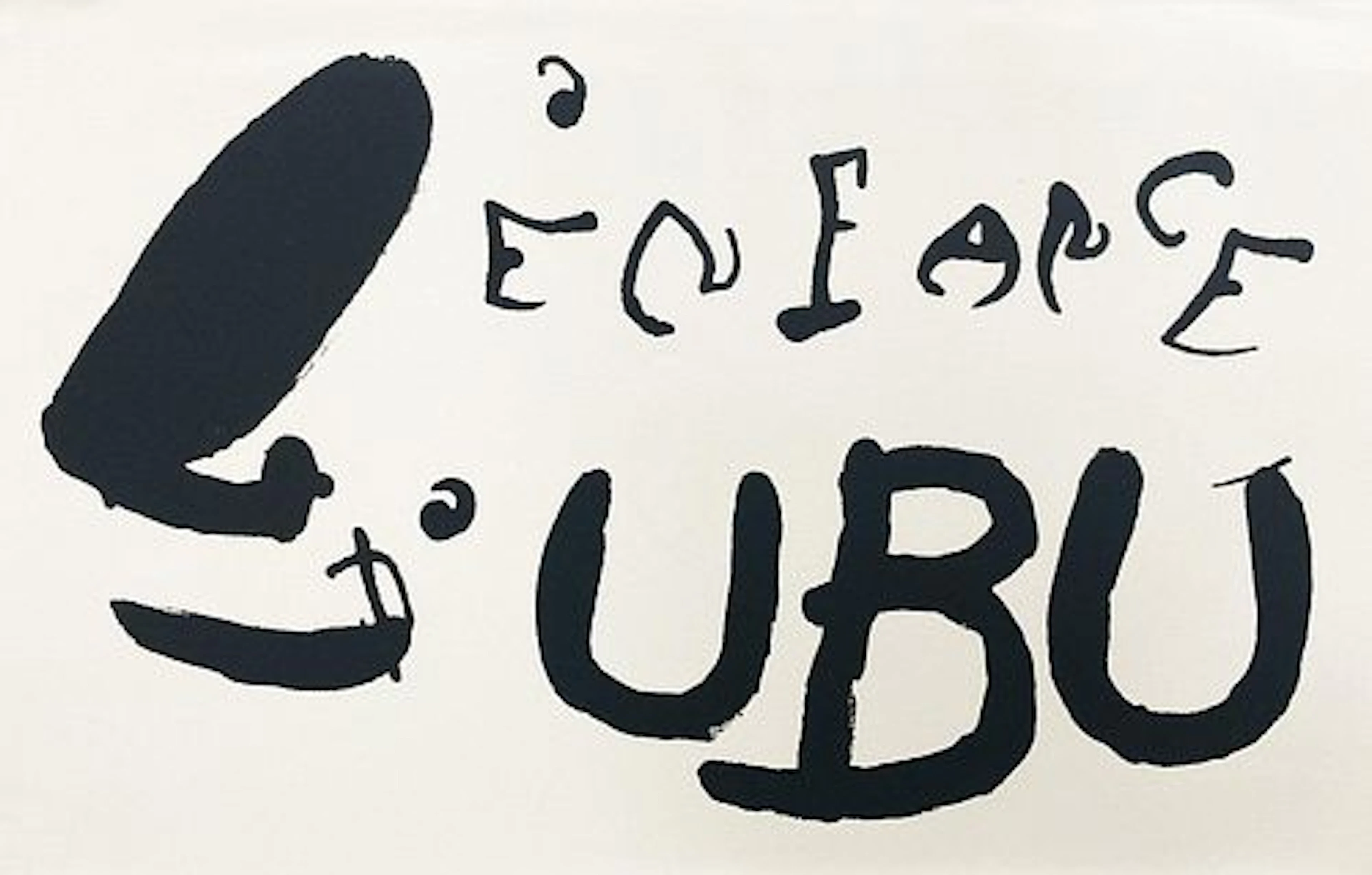 Joan Miro - Untitled from L'Enfance D'Ubu