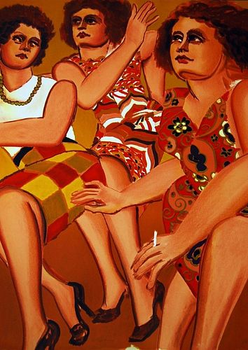 Three Women/ベル ジョンソン/ポスター Amazon.co.jp: ポスター ベル ジョンソン Three Women 額装品