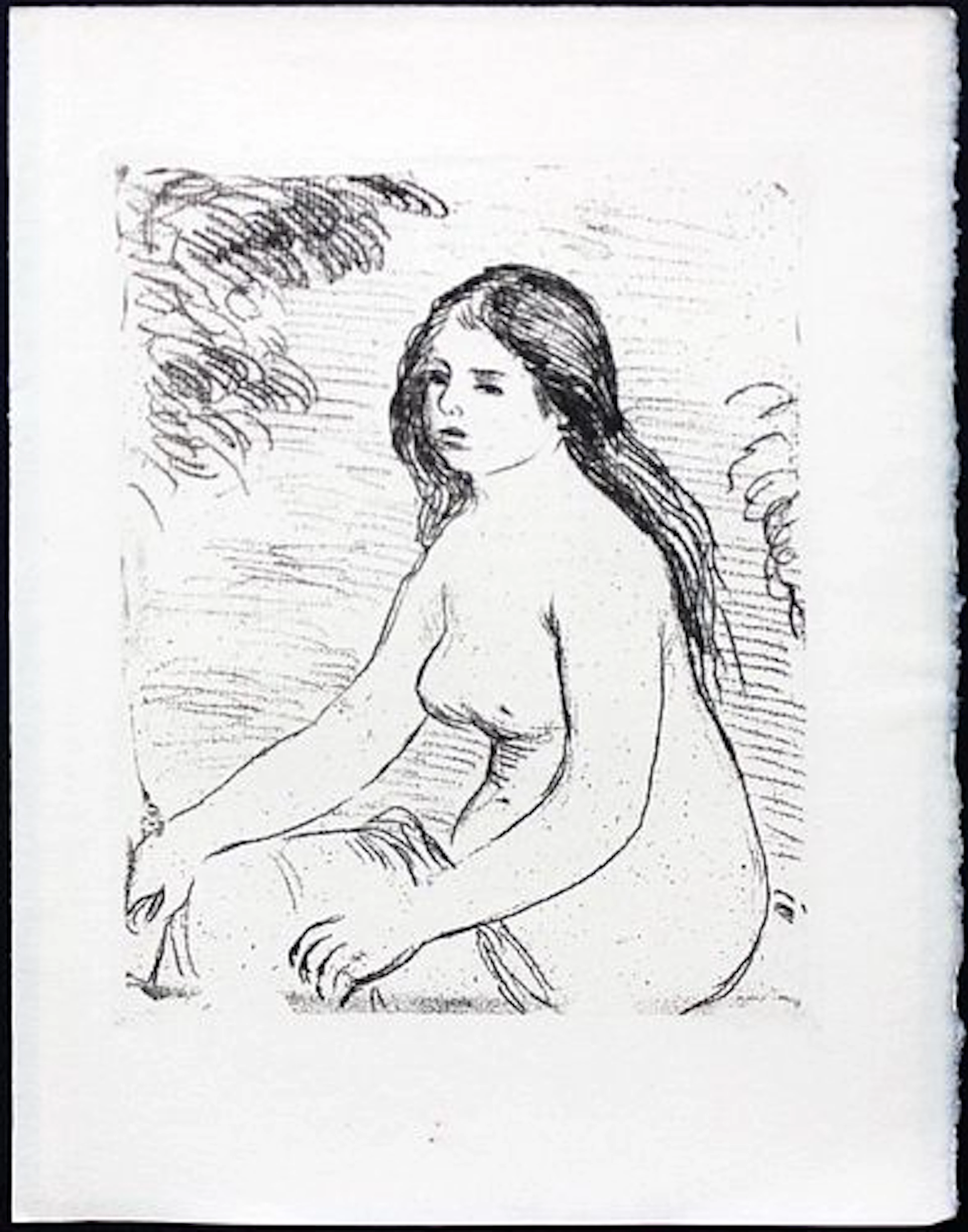 Pierre-Auguste Renoir - Femme Nue Assise