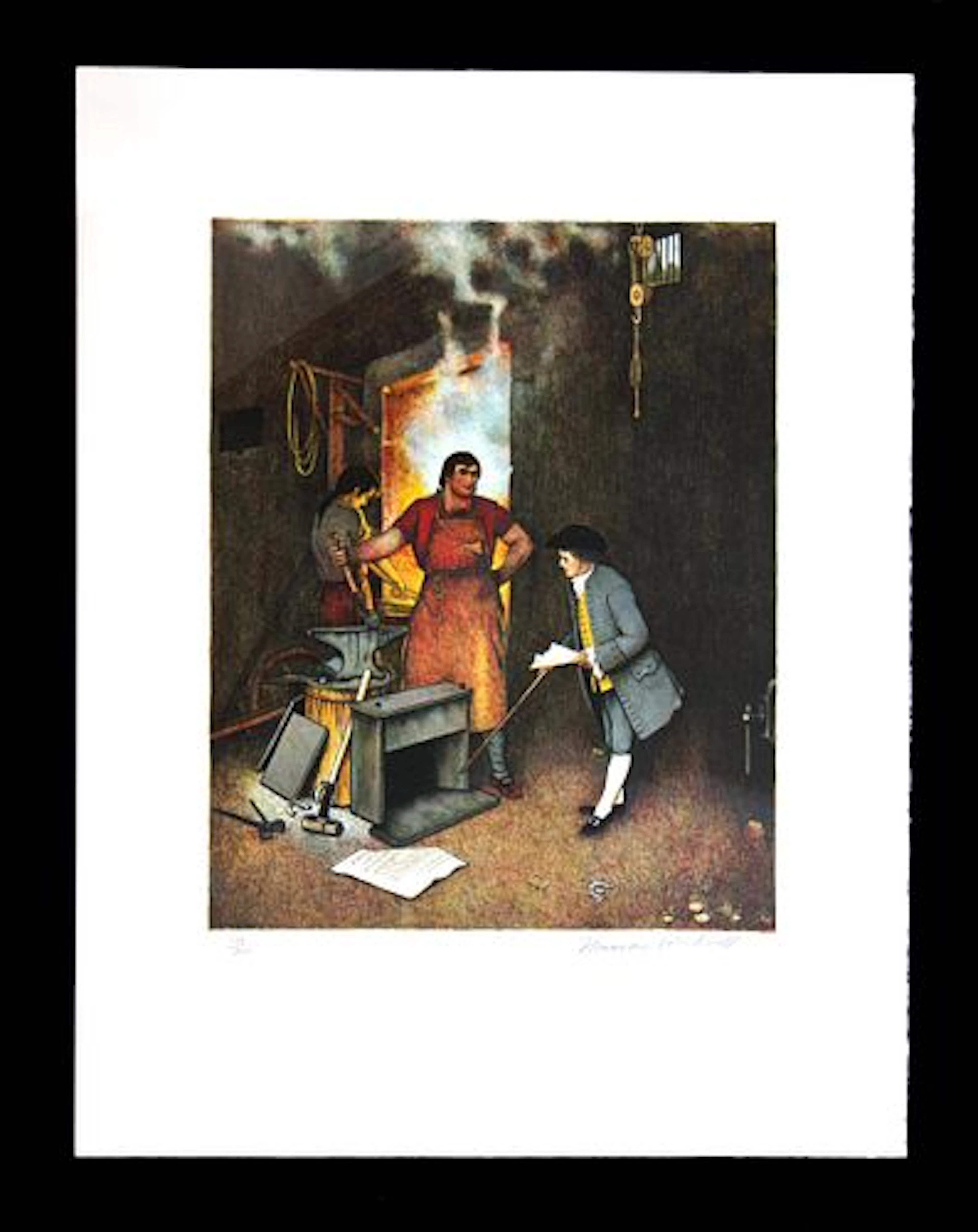 Norman Rockwell - The Village Smithy