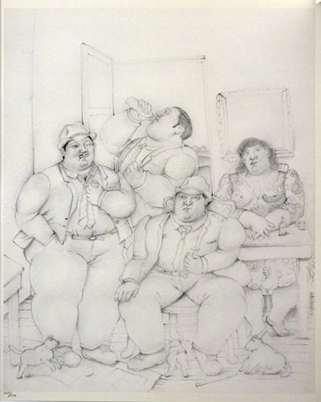 Fernando Botero (After) - The Party