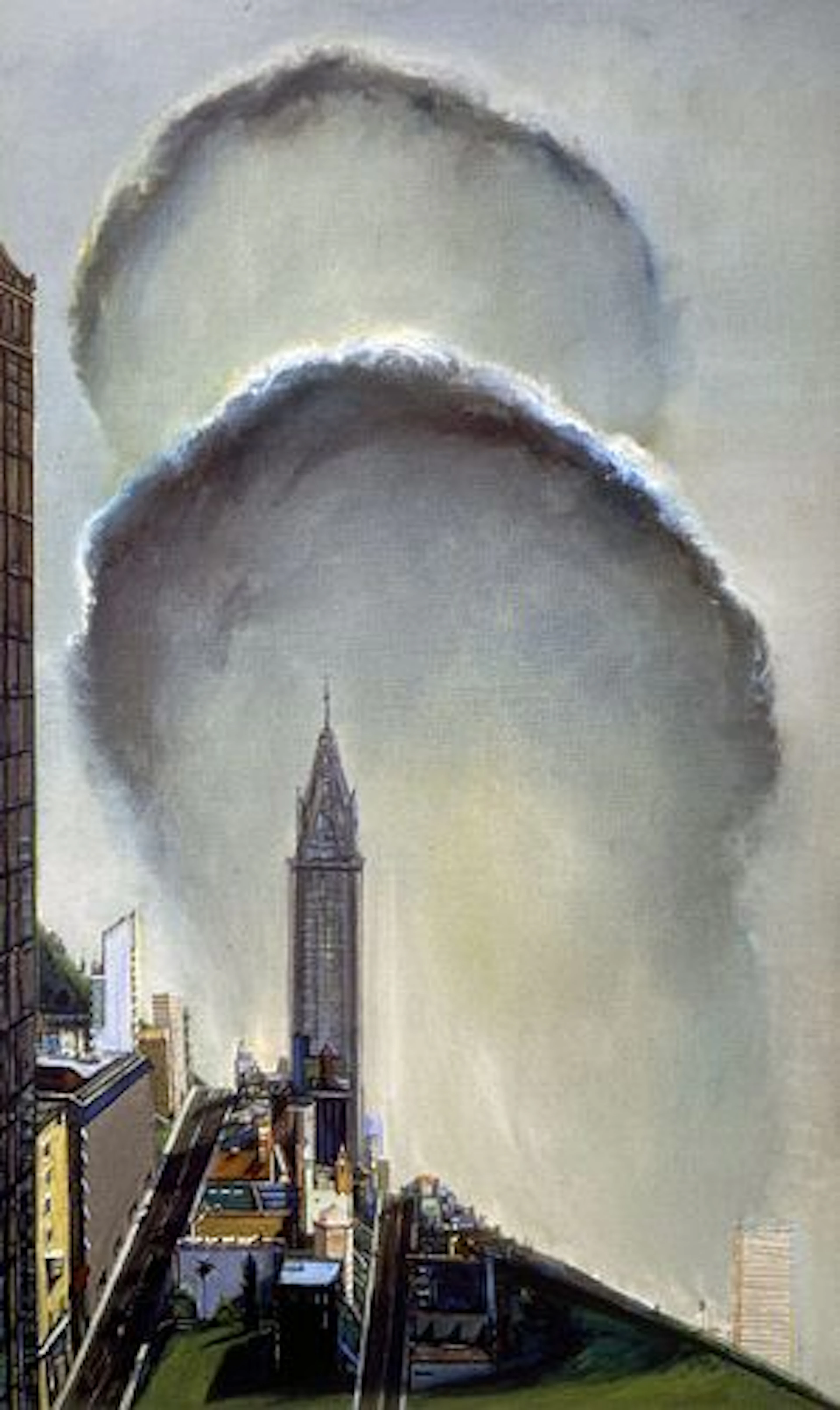 Wayne Thiebaud - Cloudy City