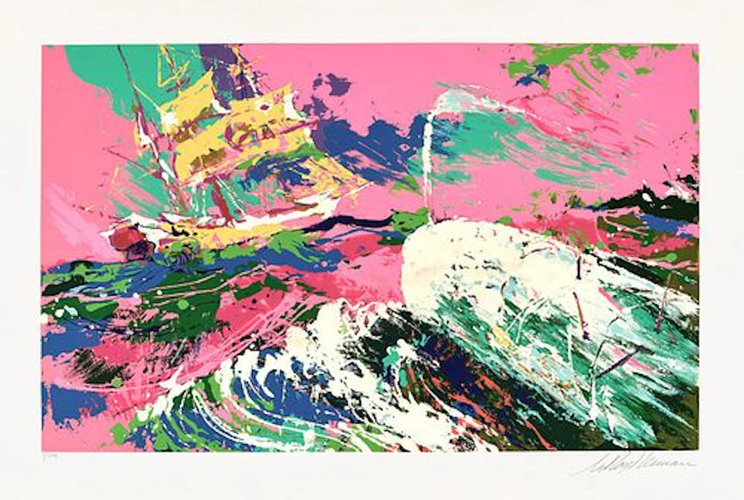 LeRoy Neiman - Moby Dick II