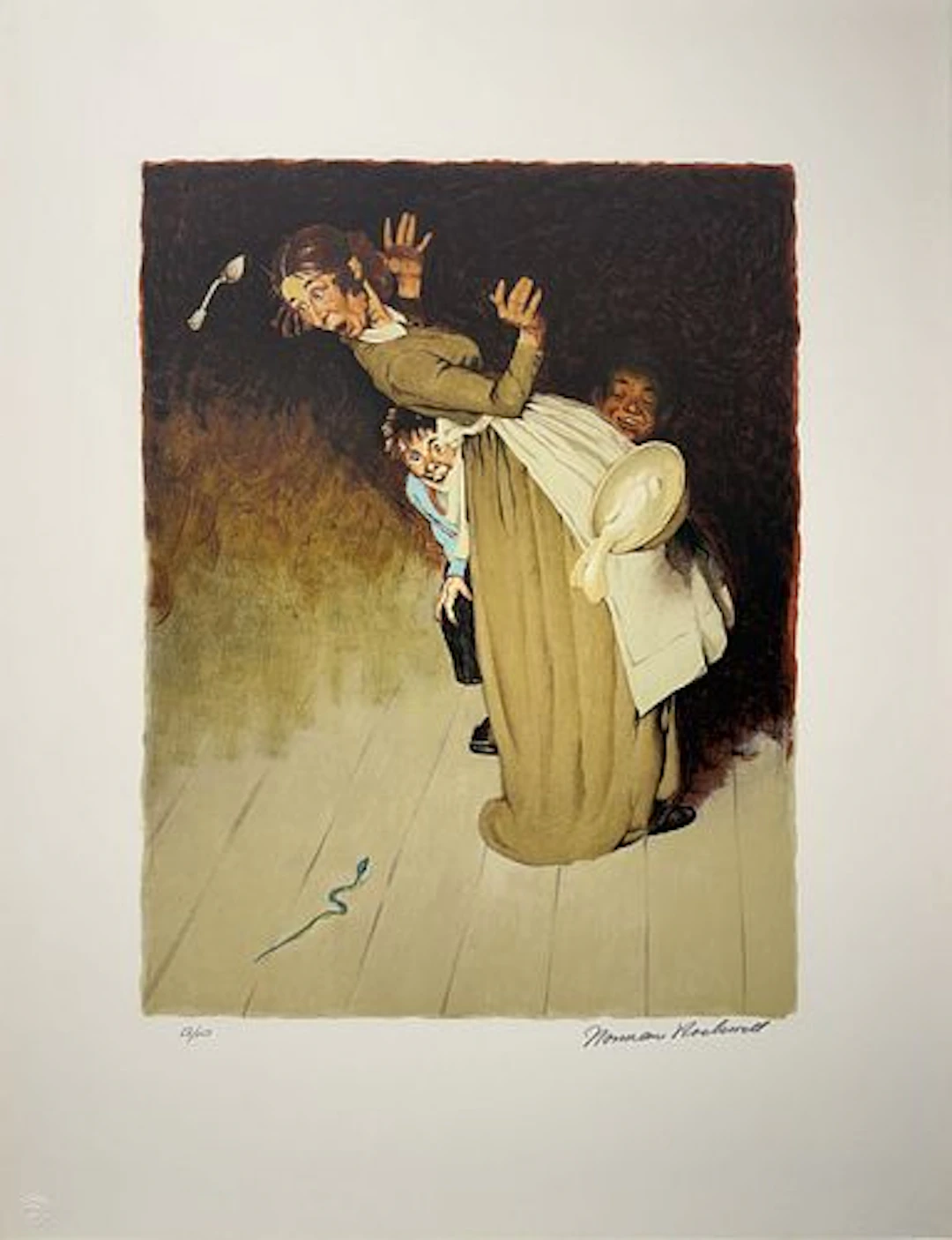 Norman Rockwell - There Wasn't No Harm In Them