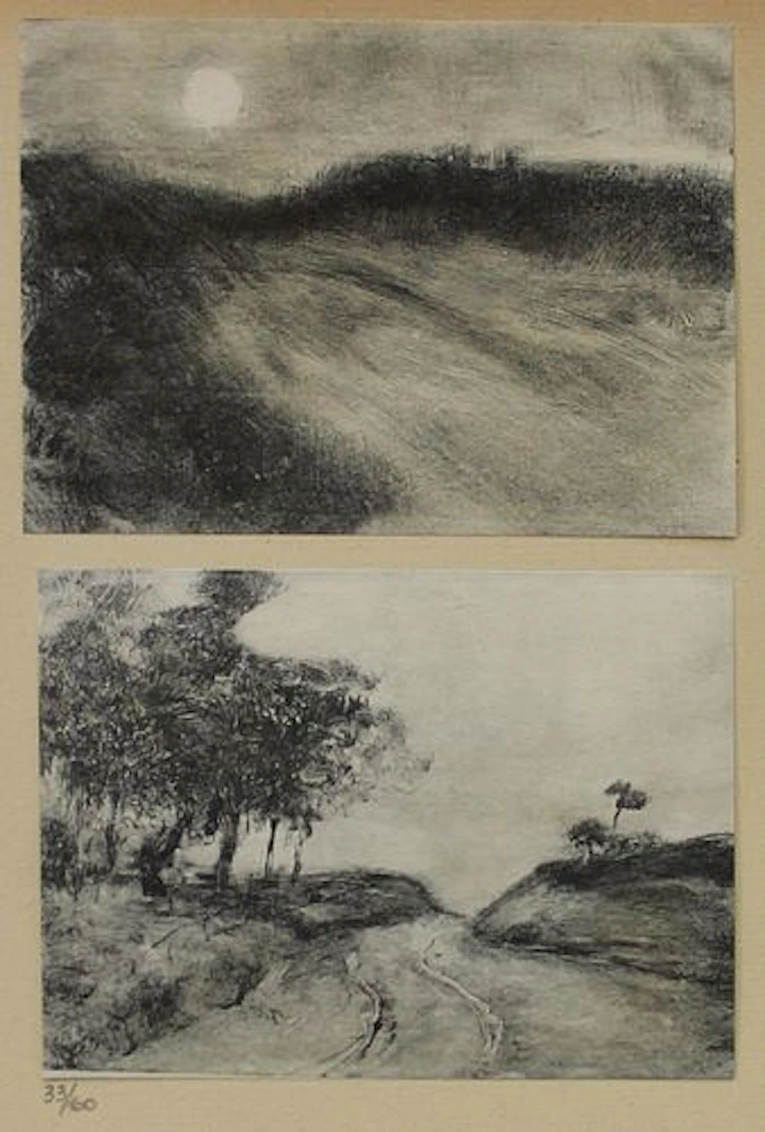 Edgar Degas (after) - La Route