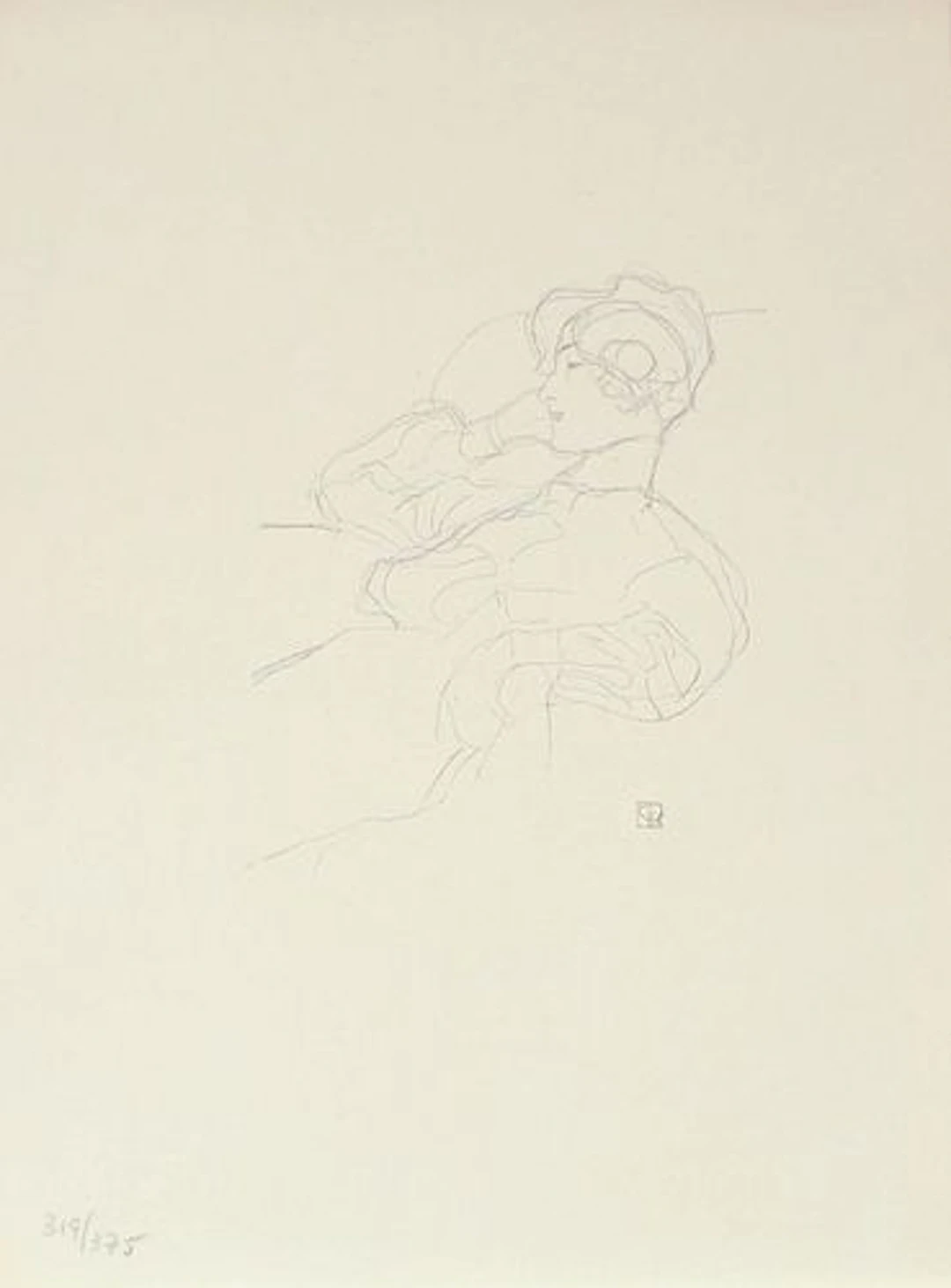 Gustav Klimt (After) - Untitled X
