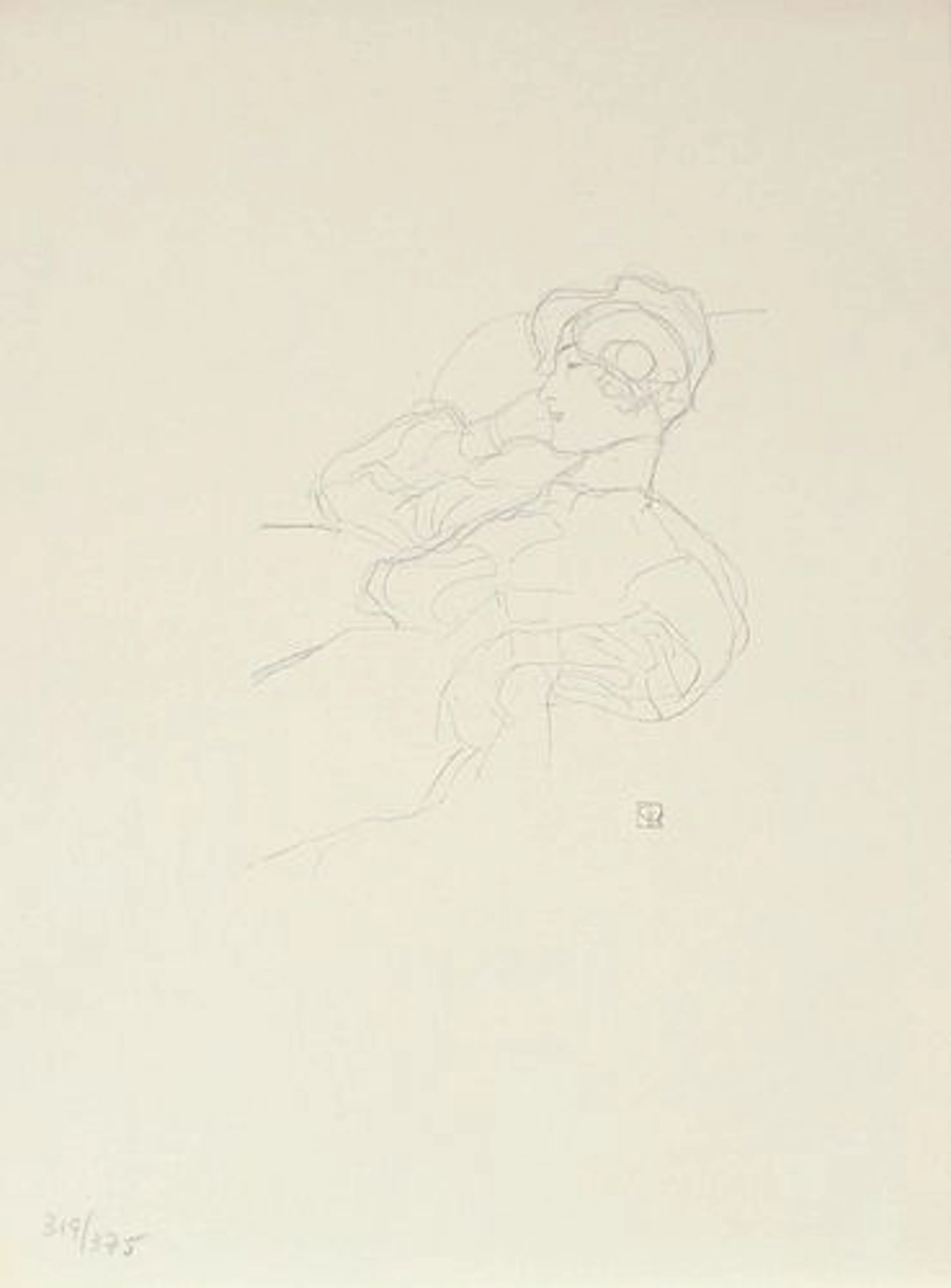 Gustav Klimt (After) - Untitled X