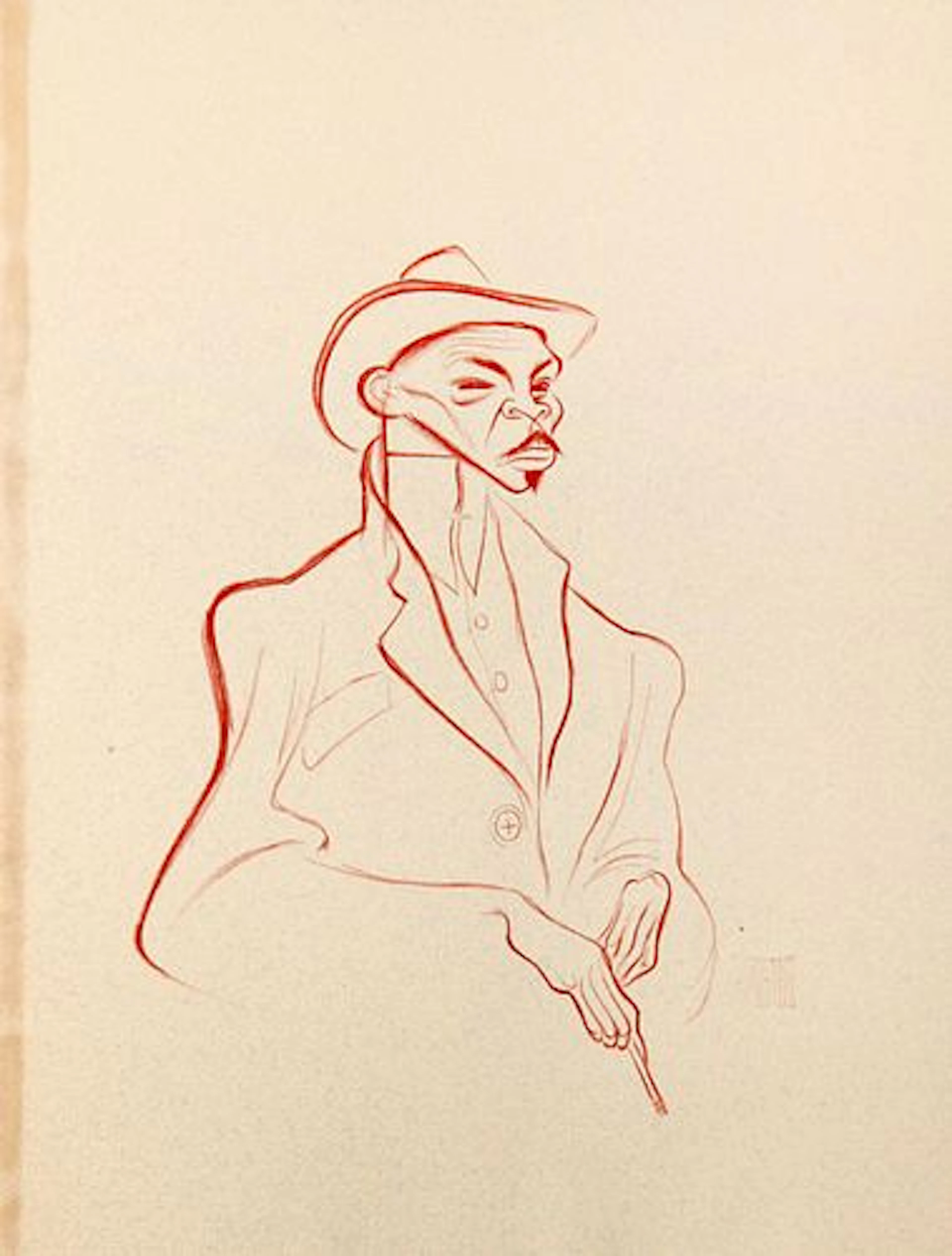 Al Hirschfeld - Reefer Man