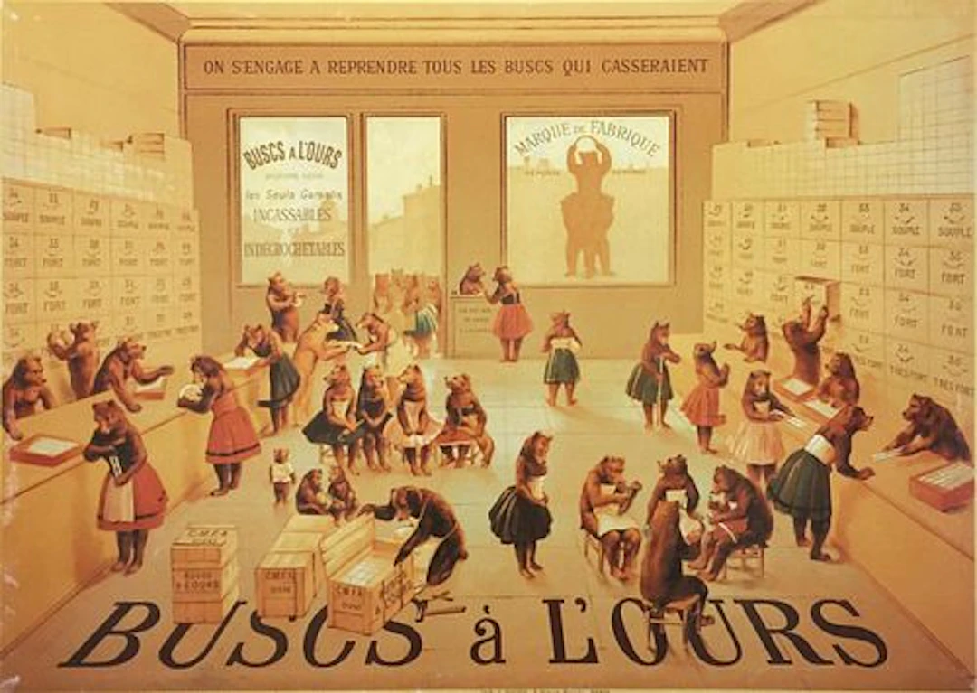 Vintage Poster - Buscs a L'Ours